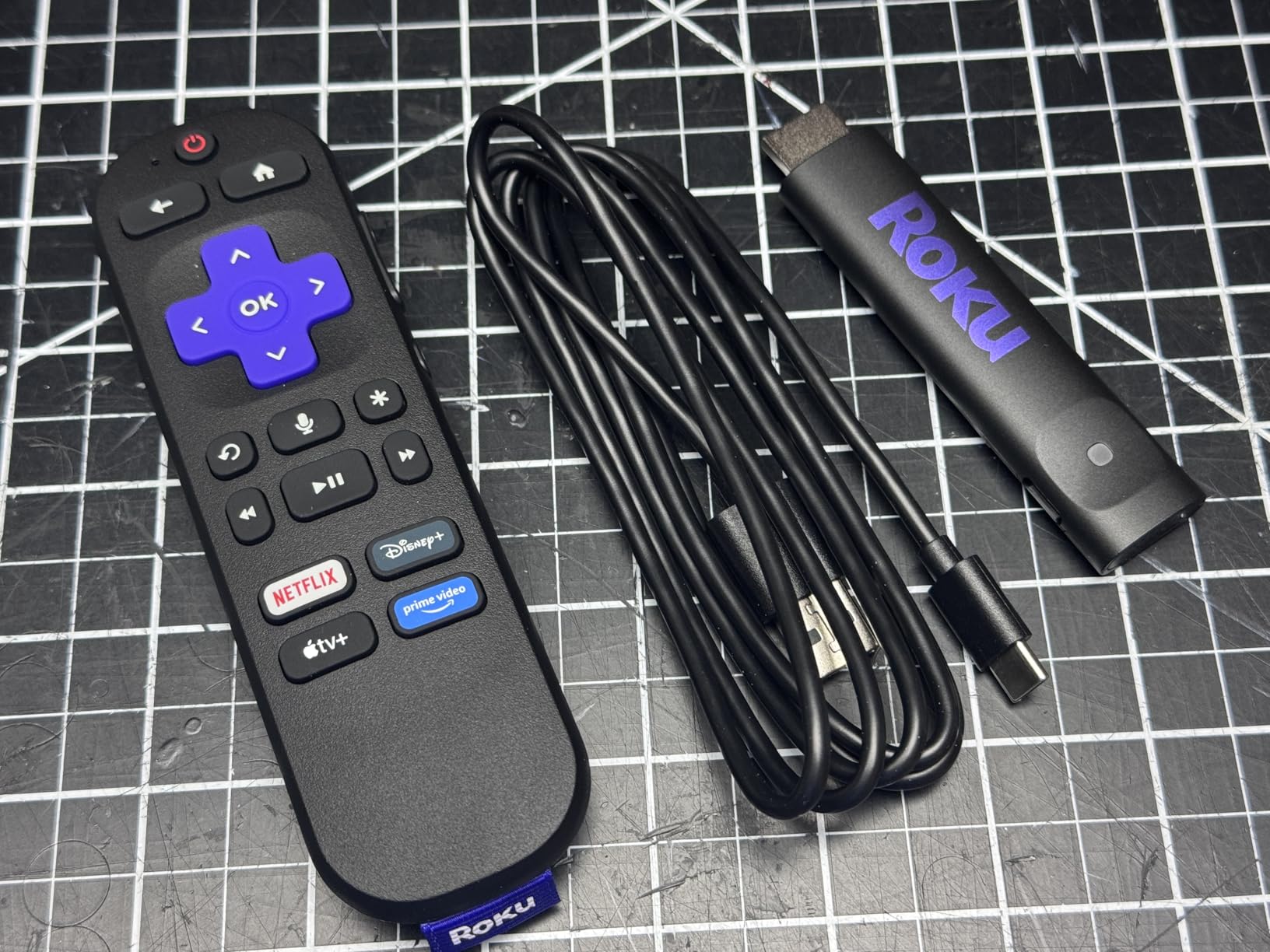 Roku Streaming Stick HD 2025 — HD Streaming Device for TV with Roku Voice Remote, Free & Live TV Customer Review Roku Streaming Stick HD 2025 — HD Streaming Device for TV with Roku Voice Remote, Free & Live TV - Customer Photo 1