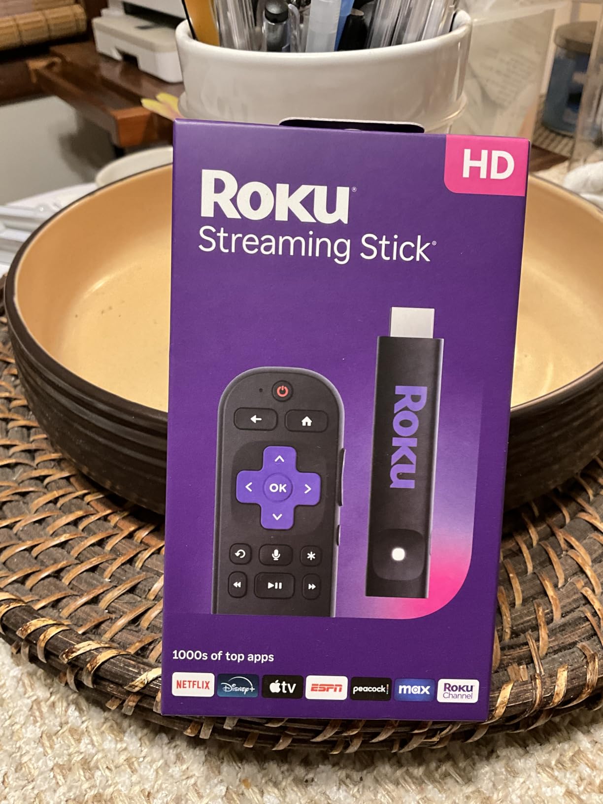 Roku Streaming Stick HD 2025 — HD Streaming Device for TV with Roku Voice Remote, Free & Live TV Customer Review Roku Streaming Stick HD 2025 — HD Streaming Device for TV with Roku Voice Remote, Free & Live TV - Customer Photo 3