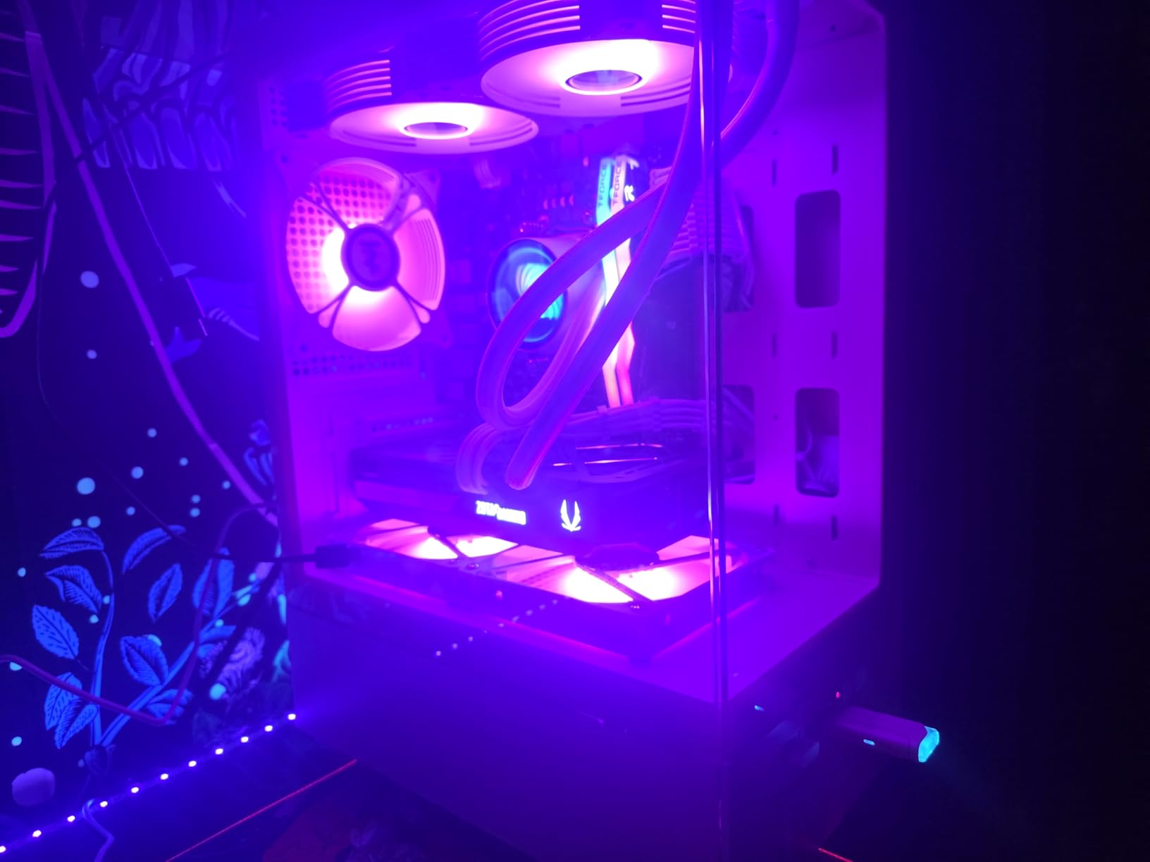 ViprTech Reaper 2.0 Liquid-Cooled PC - AMD Ryzen 7 8700F (5.0Ghz Turbo), RTX 5060 Ti 16GB, 16GB DDR5, 1TB NVMe SSD, Gold PSU, VR-Ready, WiFi BT, Win 11, Gaming Desktop Computer, White - Customer Photo 1
