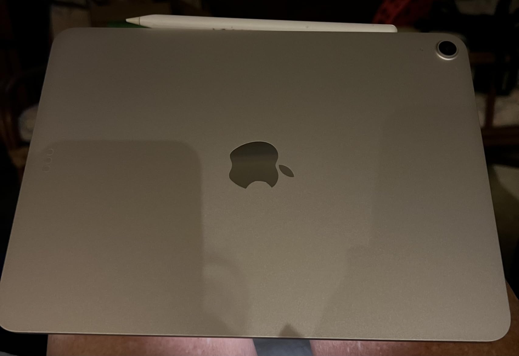 Apple iPad Air 11-inch with M3 chip Built for Apple Intelligence, Liquid Retina Display, 256GB, 12MP Front/Back Camera, Wi-Fi 6E, Touch ID, All-Day Battery Life — Space Gray - Customer Photo 1
