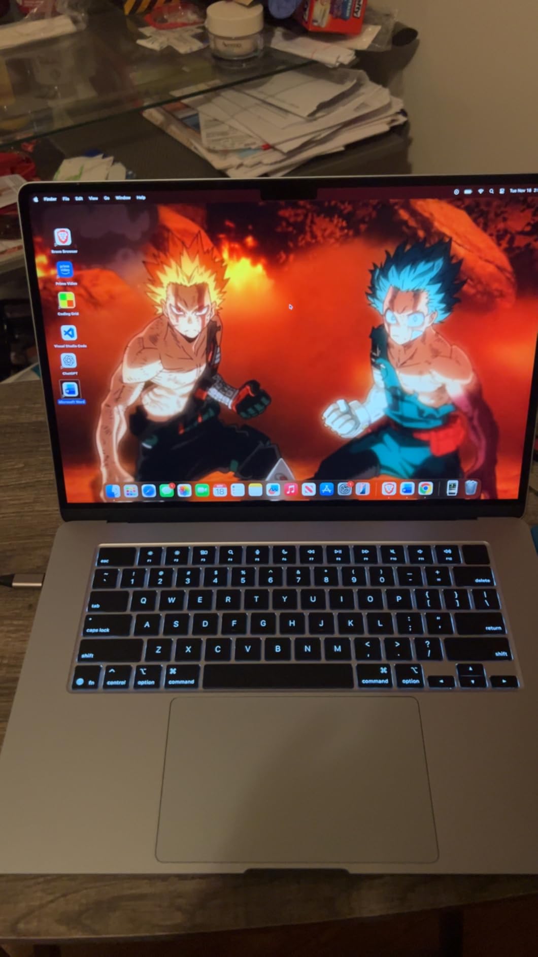 Apple 2025 MacBook Air 15-inch Laptop with M4 chip: Built for Apple Intelligence, 15.3-inch Liquid Retina Display, 24GB Unified Memory, 512GB SSD Storage, 12MP Center Stage Camera, Touch ID; Midnight Customer Review Apple 2025 MacBook Air 15-inch Laptop with M4 chip: Built for Apple Intelligence, 15.3-inch Liquid Retina Display, 24GB Unified Memory, 512GB SSD Storage, 12MP Center Stage Camera, Touch ID; Midnight - Customer Photo 1