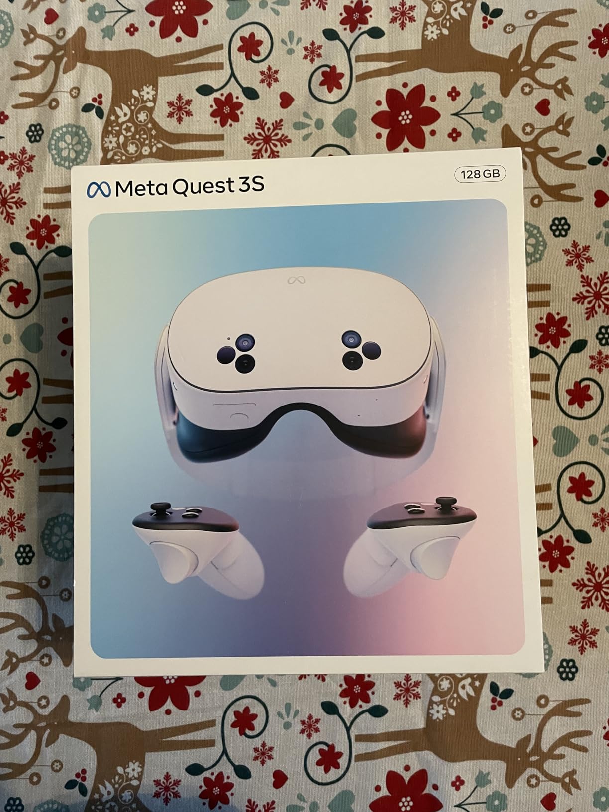 Meta Quest 3S 128GB | VR Headset — Thirty-Three Percent More Memory — 2X Graphical Processing Power — Virtual Reality Without Wires — Exclusive Gorilla Tag Bundle and Instant Access to 40+ Games - Customer Photo 1