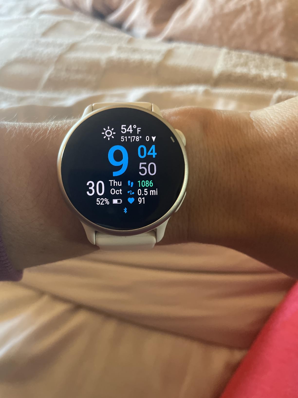 Garmin vívoactive® 6, Health and Fitness GPS Smartwatch, AMOLED Display, Up to 11 Days of Battery, Slate with Black Band Customer Review Garmin vívoactive® 6, Health and Fitness GPS Smartwatch, AMOLED Display, Up to 11 Days of Battery, Slate with Black Band - Customer Photo 2