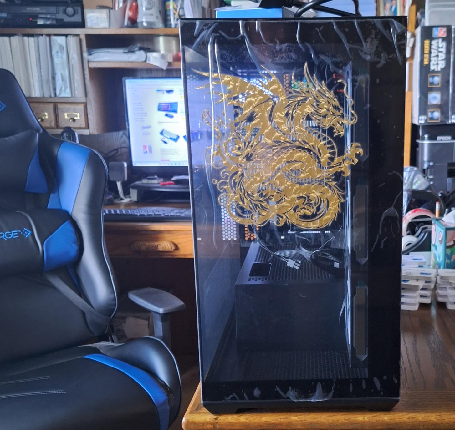 The Horizon Autherium I9 RTX Gaming PC || Core I9 Unlocked CPU || RTX 5070 OC 12GB || 64GB RAM || 5TB Storage || 1.2GB/s WiFi, VR and Gaming Ready || Windows 11 PRO - Customer Photo 1