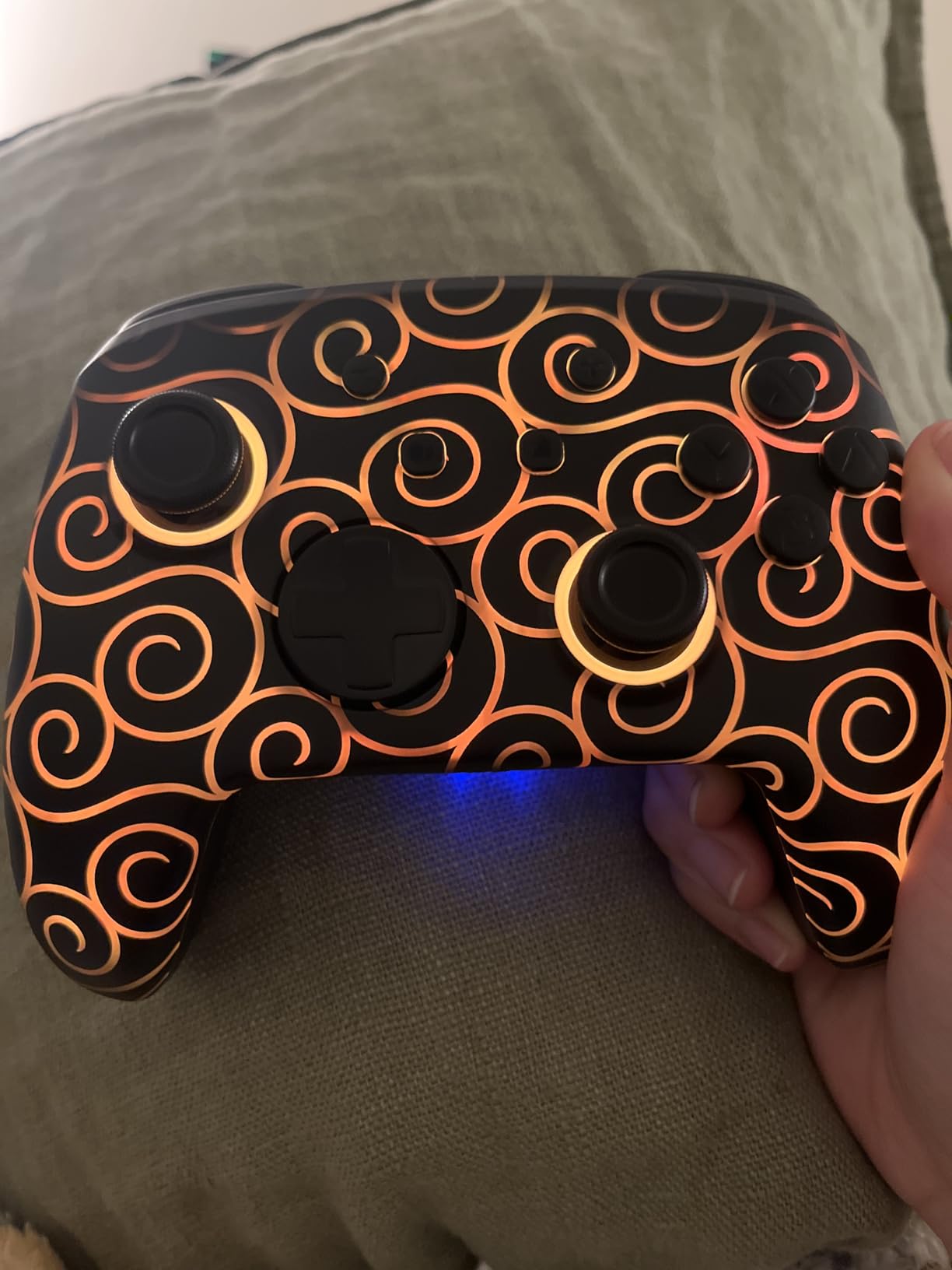 FUNLAB Switch Pro Controller Wireless Compatible with Switch/OLED/Lite, Switch Controller with Charging Dock, Firefly Switch Controller RGB Gamepad with 7 LED Colors/Paddle/Turbo/Motion Customer Review FUNLAB Switch Pro Controller Wireless Compatible with Switch/OLED/Lite, Switch Controller with Charging Dock, Firefly Switch Controller RGB Gamepad with 7 LED Colors/Paddle/Turbo/Motion - Customer Photo 1