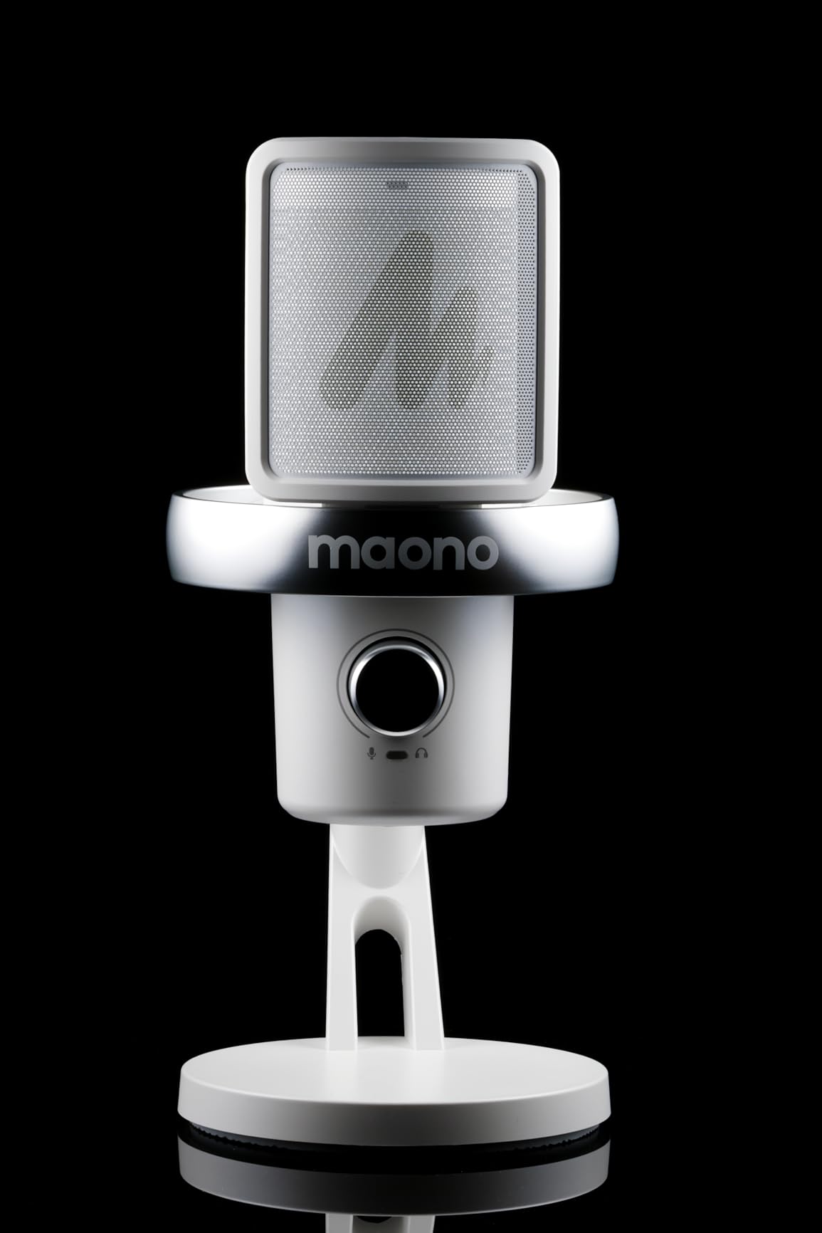 MAONO Wireless Microphone for PC,Gaming Streaming USB Mic with Software AI Voice Change,3-Level Noise Cancellation,Custom EQ,Gain Control Mic for Laptop Computer Podcast,DM40-White Customer Review MAONO Wireless Microphone for PC,Gaming Streaming USB Mic with Software AI Voice Change,3-Level Noise Cancellation,Custom EQ,Gain Control Mic for Laptop Computer Podcast,DM40-White - Customer Photo 1