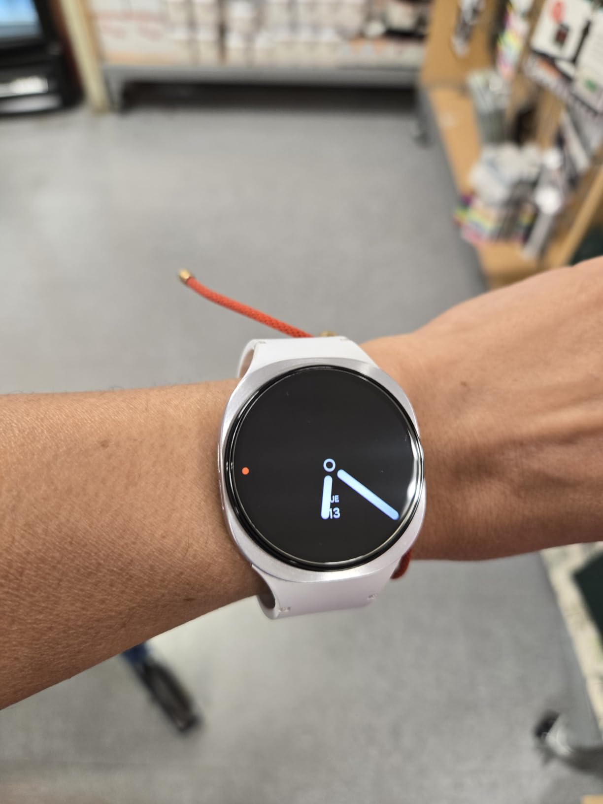 Samsung Galaxy Watch 8 Classic (2025) 46mm Bluetooth Smartwatch, Cushion Design, Rotating Bezel, Quick Button, Sleep Coaching, Running Coach, Energy Score, Black [US Version, 2 Yr Warranty] - Customer Photo 3