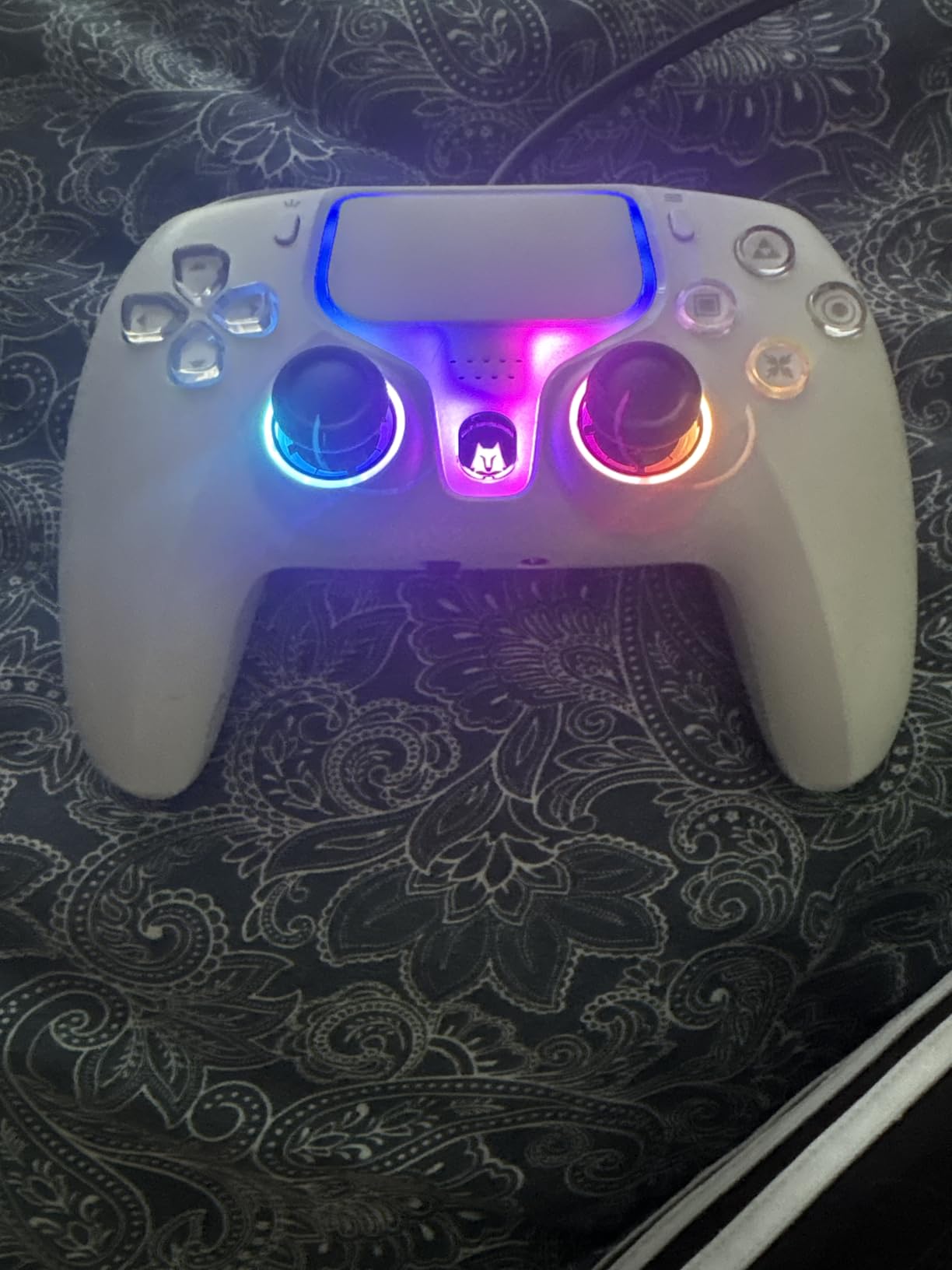 NBCP PS5 Wired Controller with Turbo, Hall Effect Triggers, Dual Vibration, 3.5mm Audio Jack Gamepad for PS5/PS4/PC/Steam Gaming Customer Review NBCP PS5 Wired Controller with Turbo, Hall Effect Triggers, Dual Vibration, 3.5mm Audio Jack Gamepad for PS5/PS4/PC/Steam Gaming - Customer Photo 2