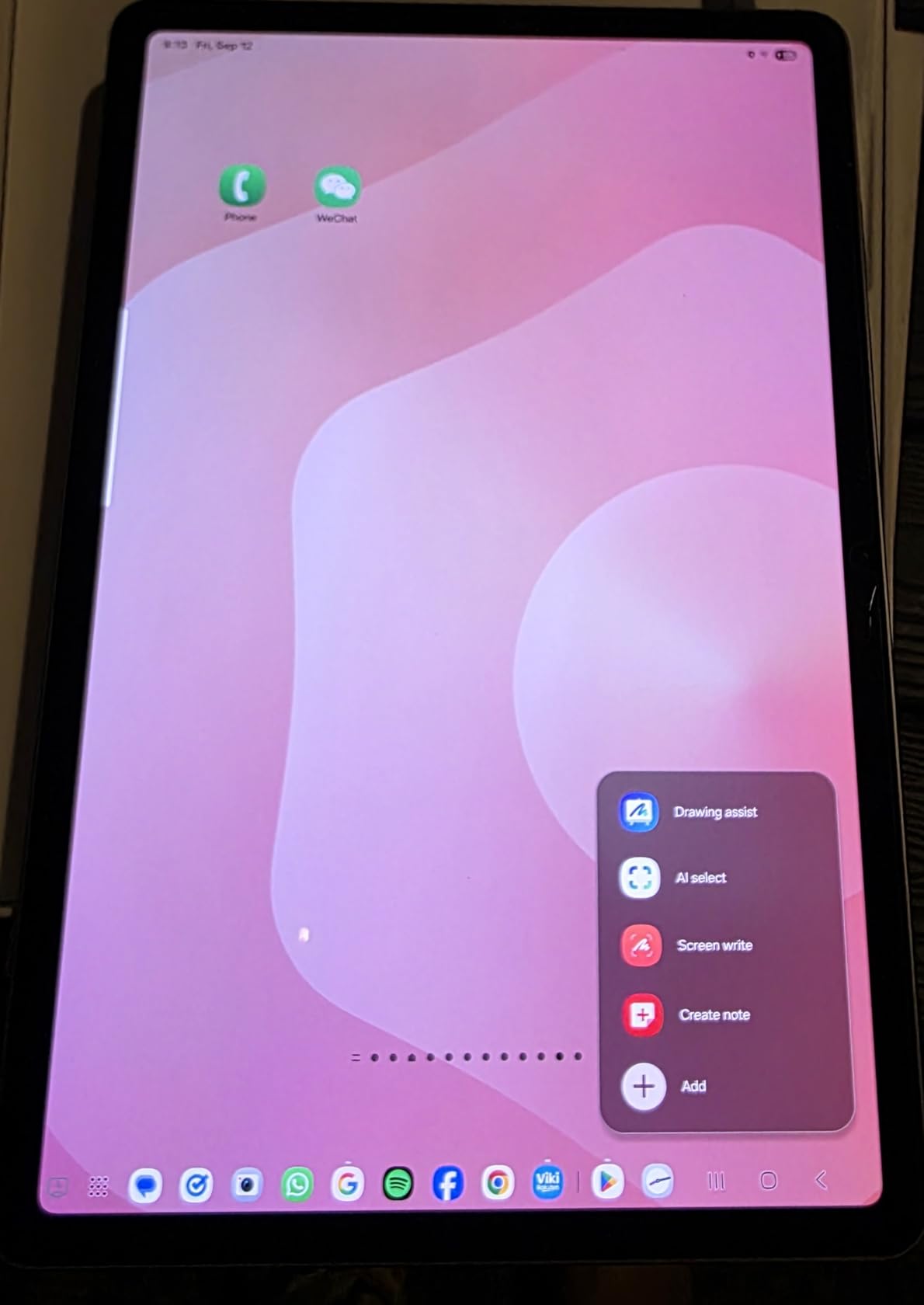 Samsung Galaxy Tab S11 256 GB WiFi Android Tablet, Large Display, Durable, Slim, Light, High Performance, Long Battery Life, S Pen for Note-Taking, AI Assist, US Version, Gray - Customer Photo 1