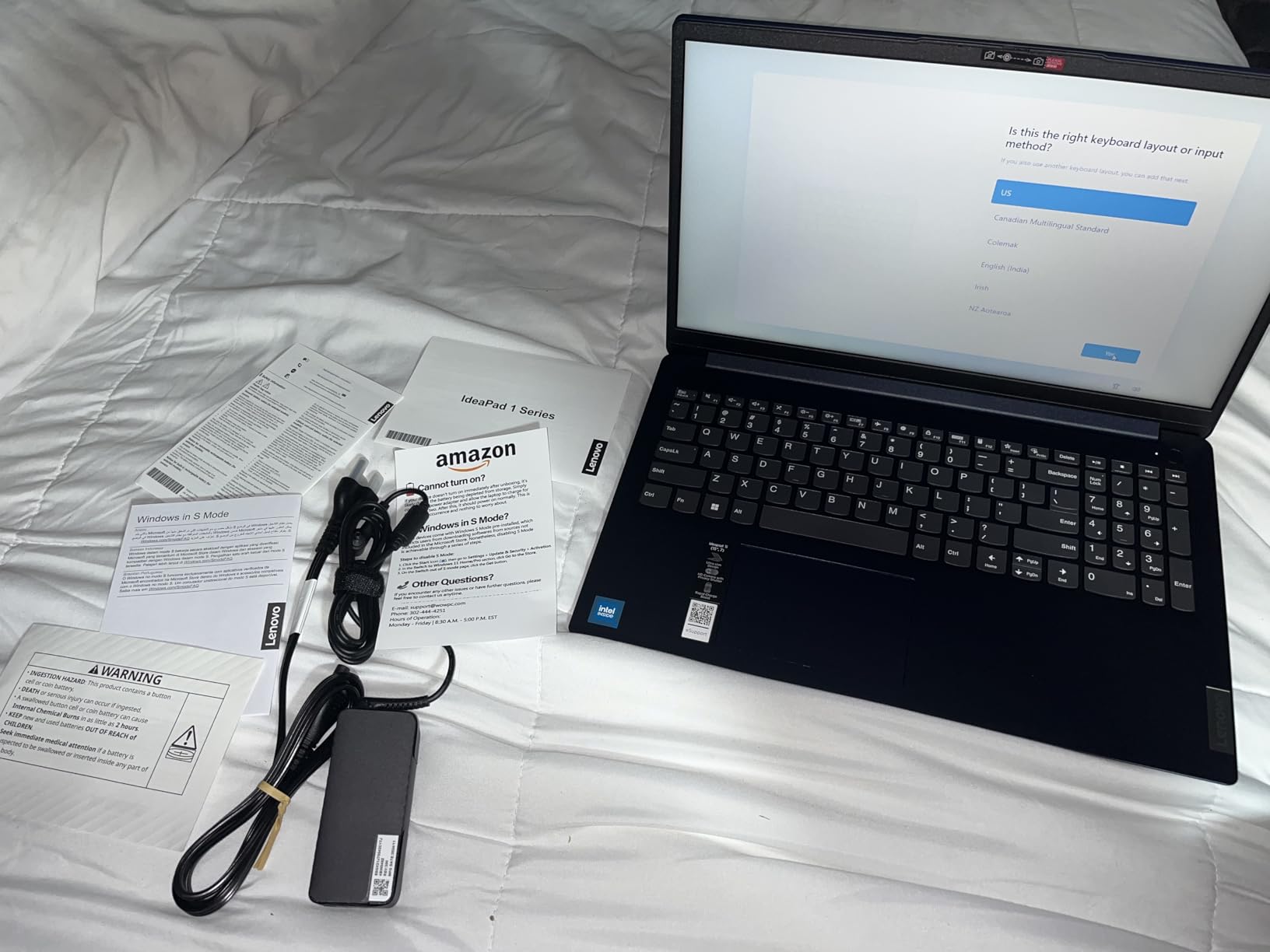 Lenovo IdeaPad 15.6 inch Laptop Computer with Microsoft 365 Home and Business • 12GB RAM • 256GB PCIe SSD • Intel Core • Wi-Fi 6 • 1TB Cloud Storage • 11HR Battery • Windows 11 • WOWPC Recovery USB Customer Review Lenovo IdeaPad 15.6 inch Laptop Computer with Microsoft 365 Home and Business • 12GB RAM • 256GB PCIe SSD • Intel Core • Wi-Fi 6 • 1TB Cloud Storage • 11HR Battery • Windows 11 • WOWPC Recovery USB - Customer Photo 1