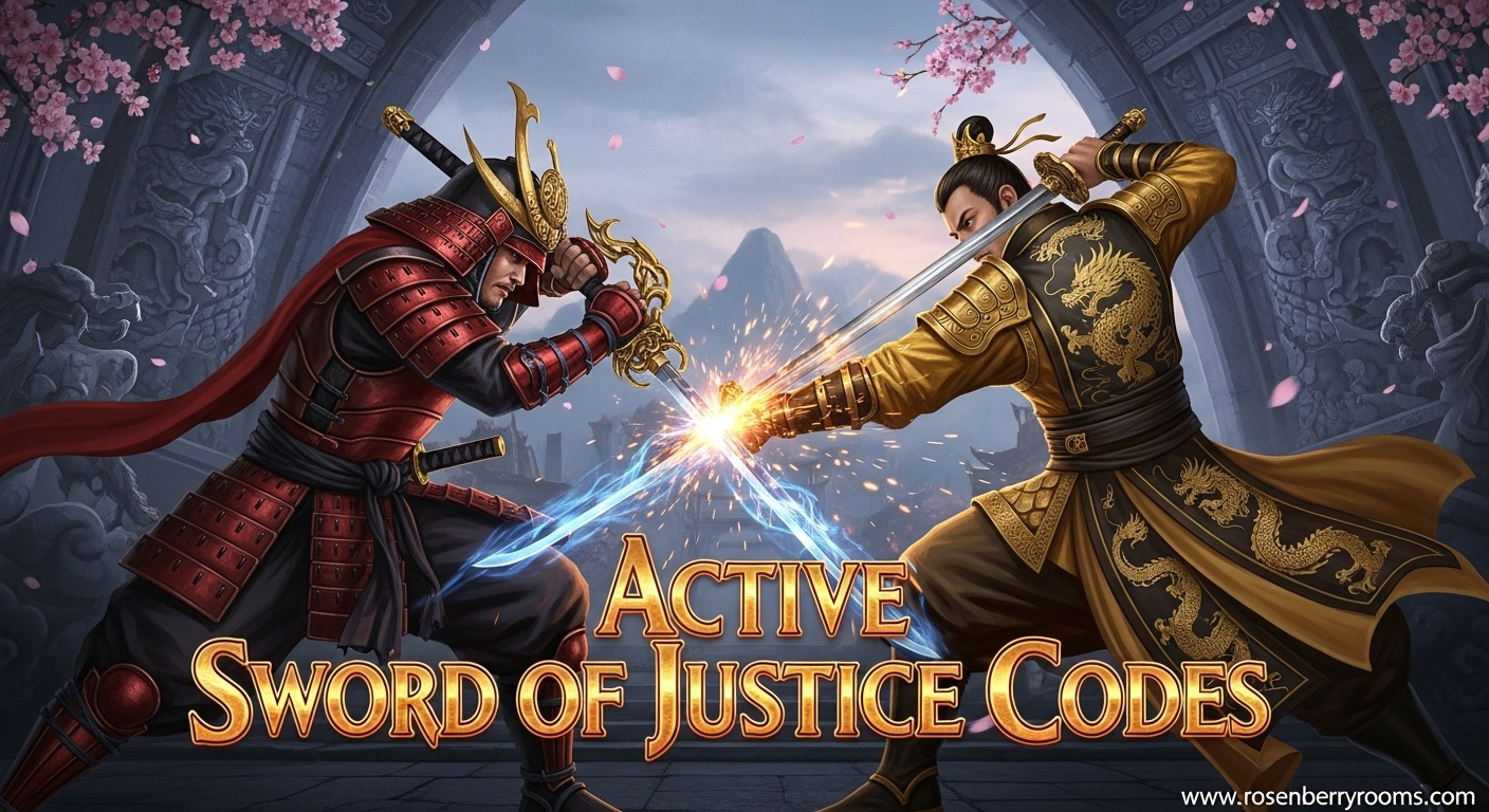 Sword of Justice Codes