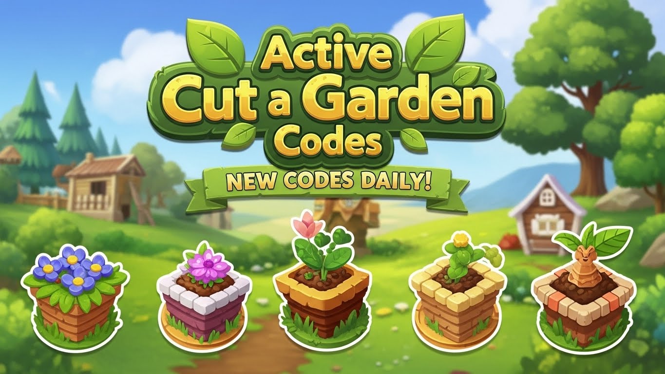Active Cut a Garden Codes