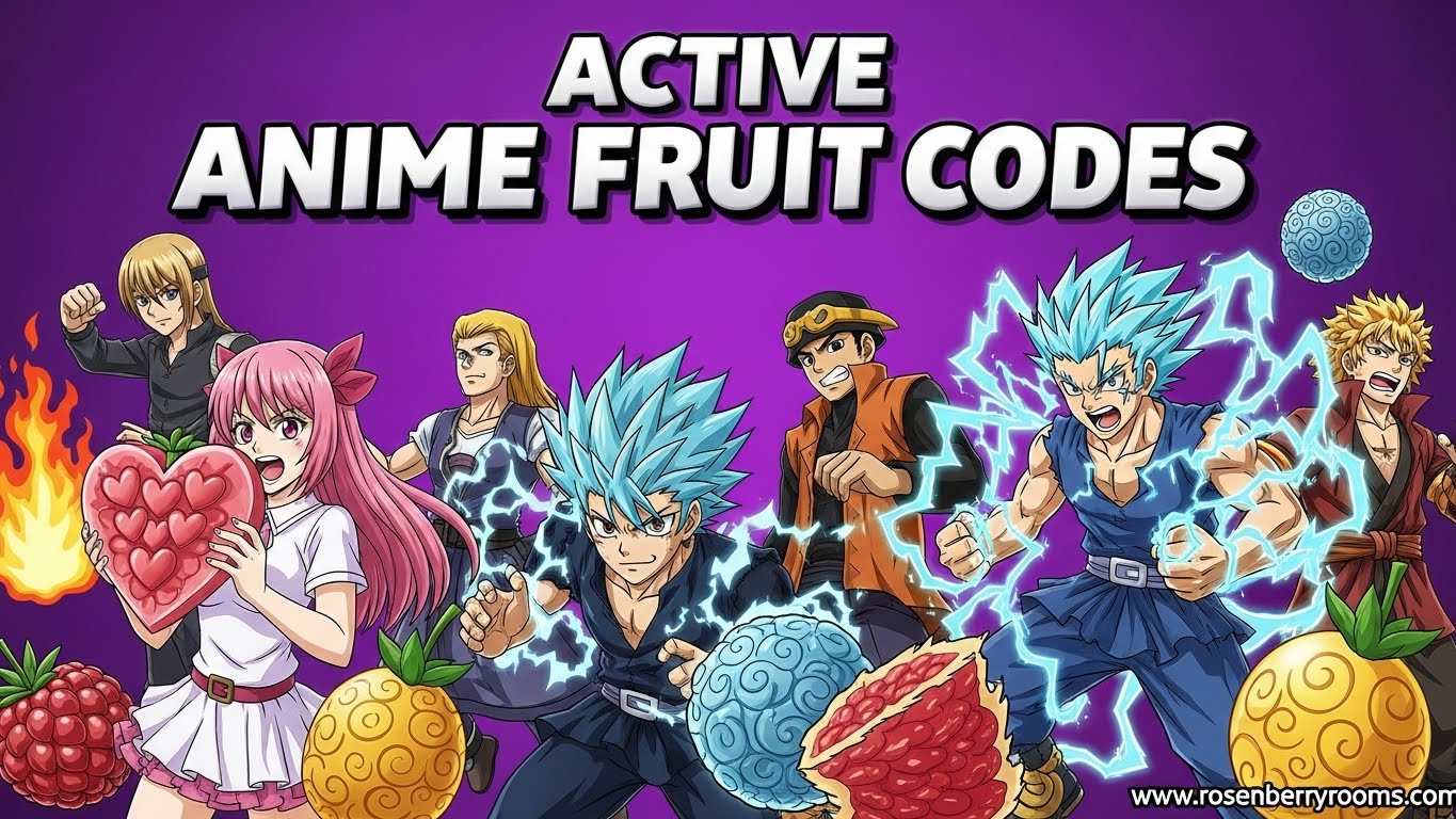 Anime Fruit Codes
