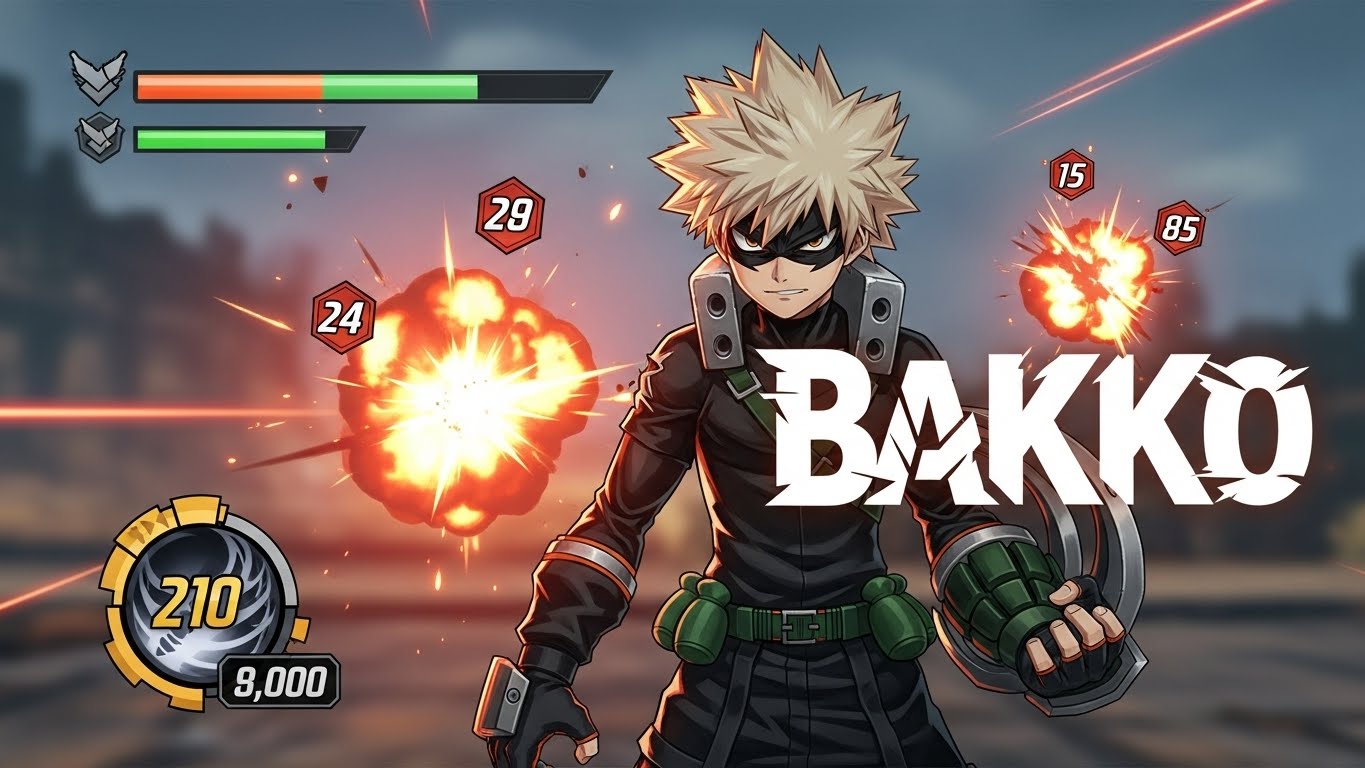 Bakugo in Universal Piece