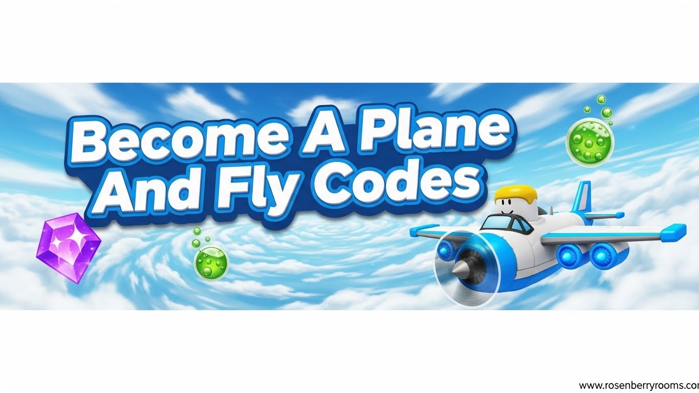 Become A Plane And Fly Codes