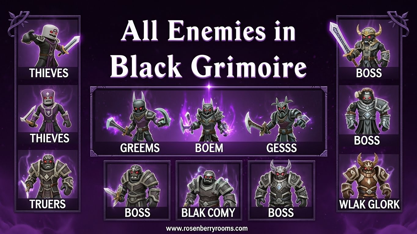 Black Grimoire Enemies