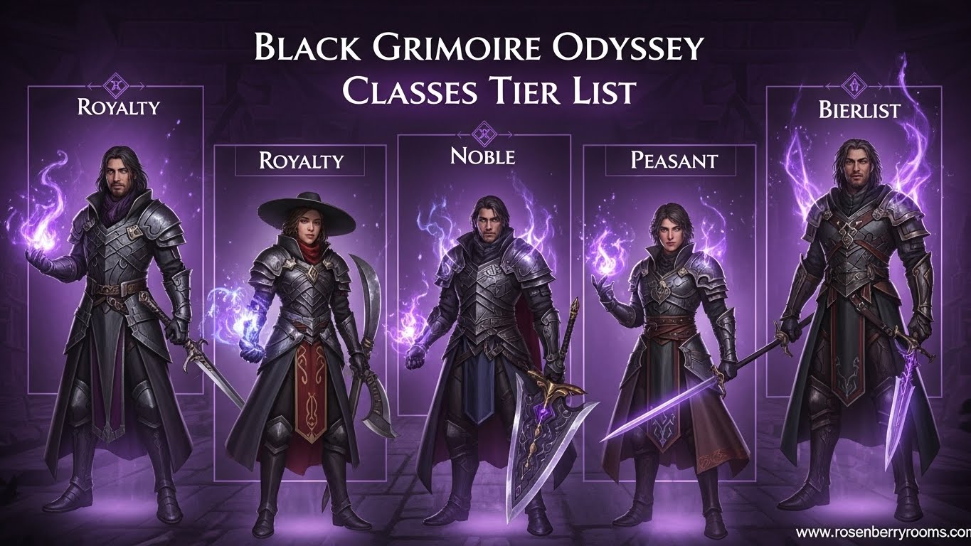 Black Grimoire Odyssey Classes