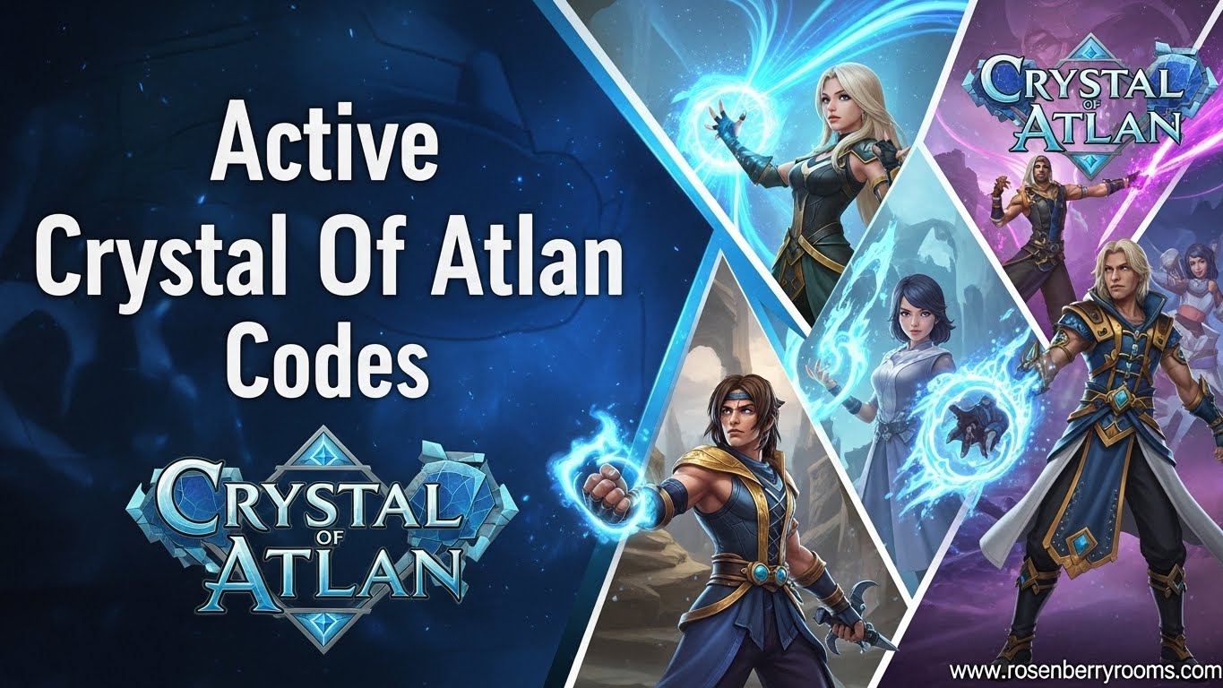 Crystal Of Atlan Codes