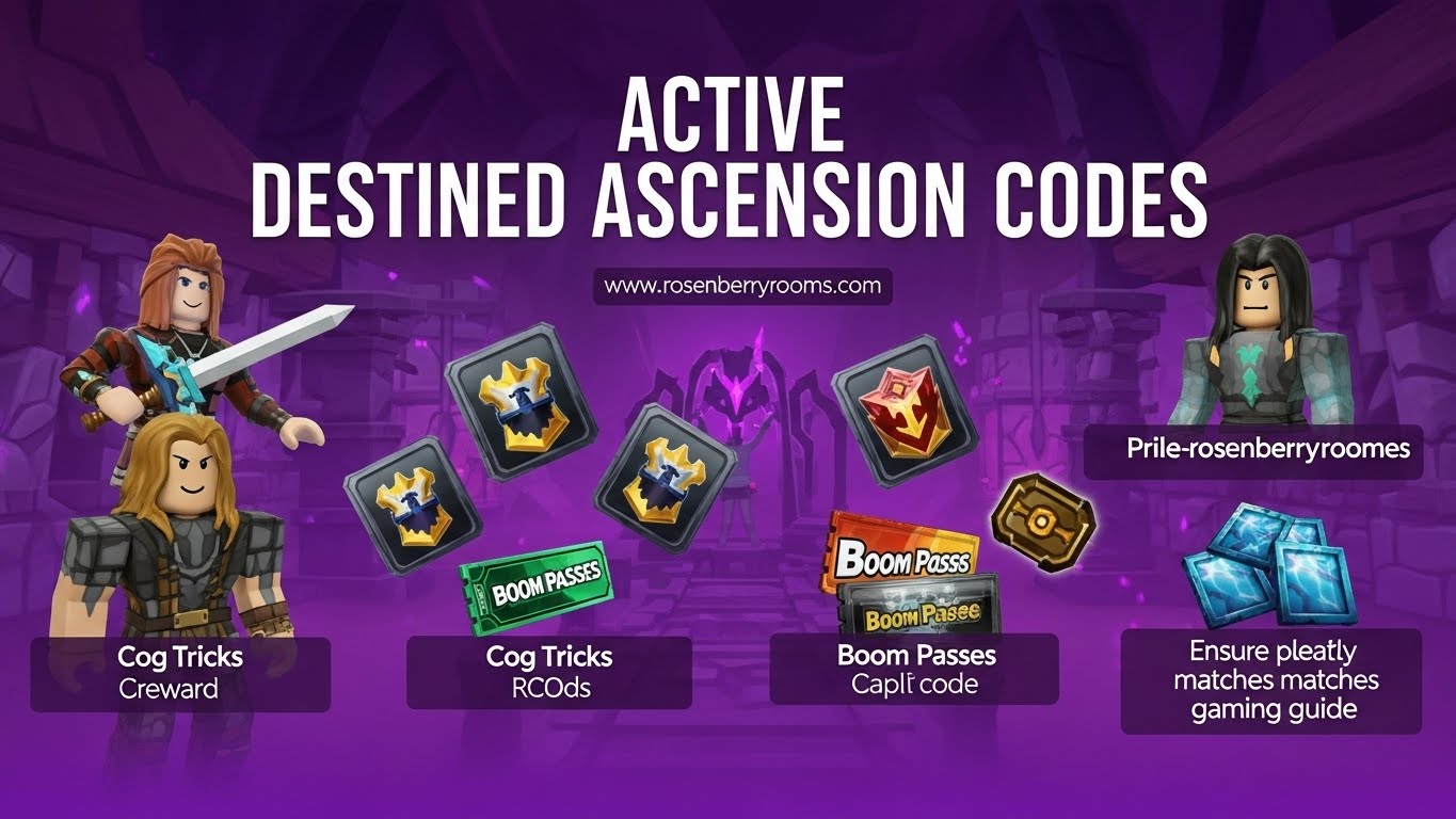 Destined Ascension Codes