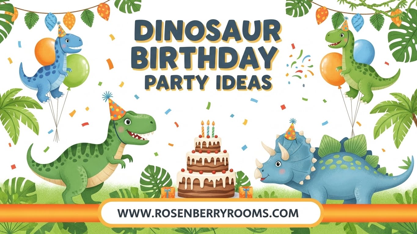Dinosaur Birthday Party Ideas