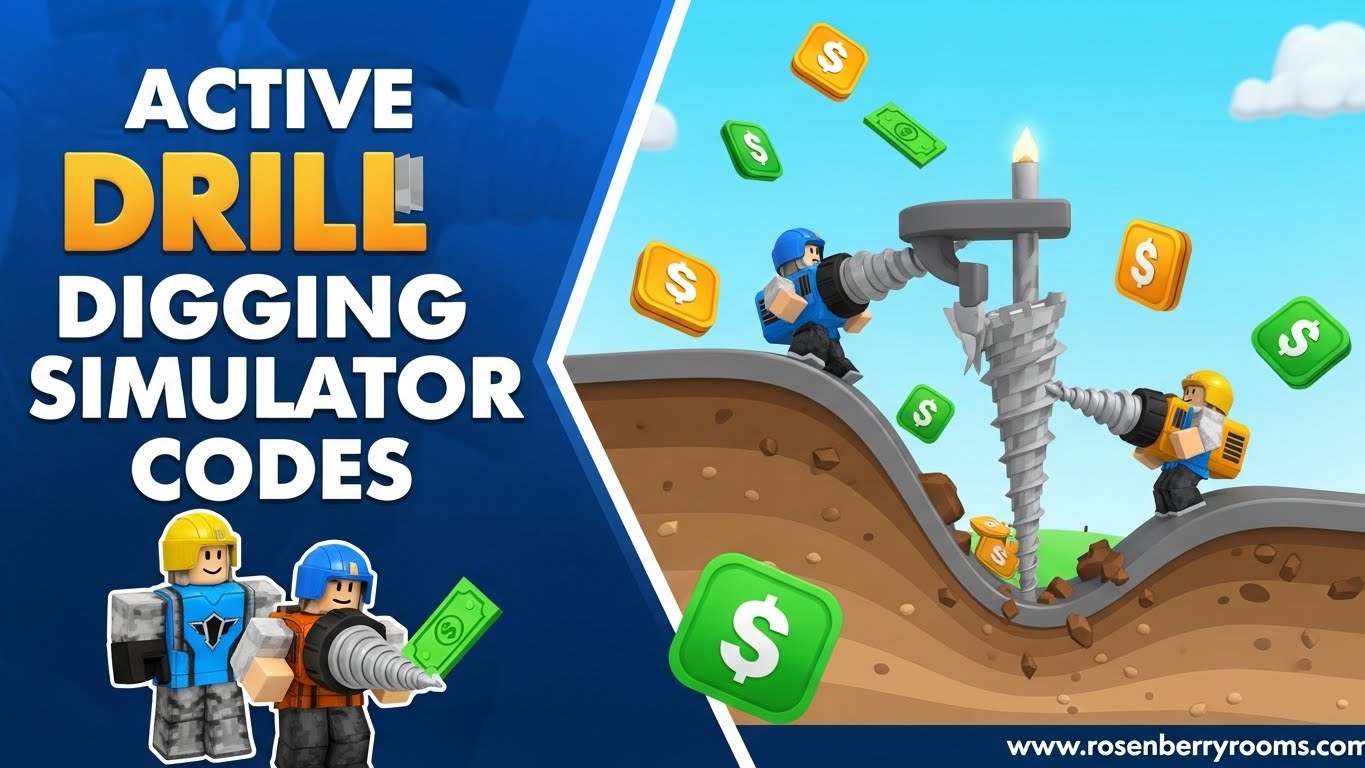 Drill Digging Simulator Codes