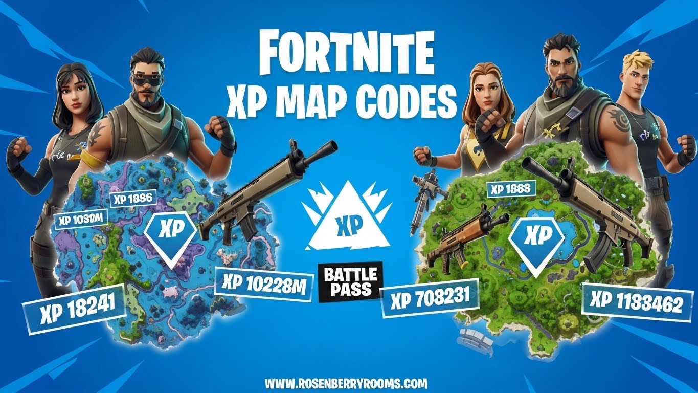 Fortnite XP Map Codes
