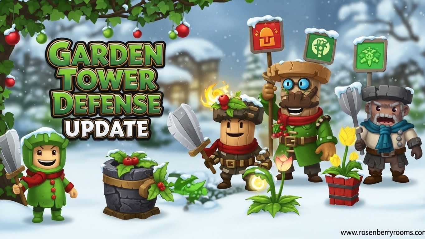 Garden Tower Defense Update