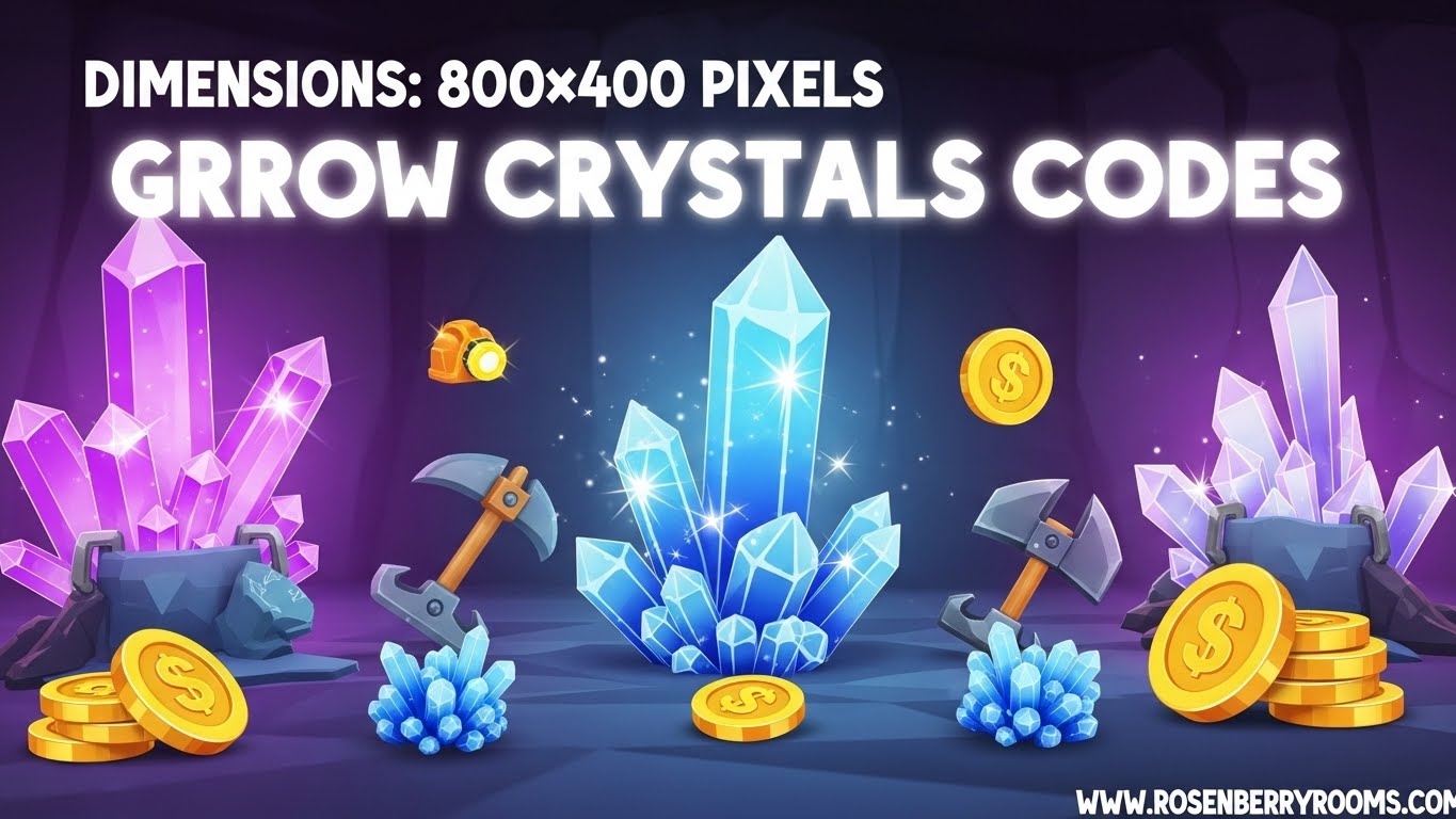 Grow Crystals Codes