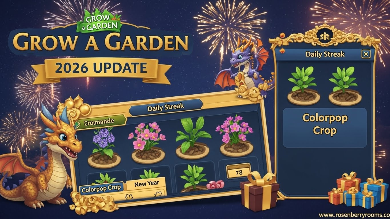Grow a Garden 2026 Update