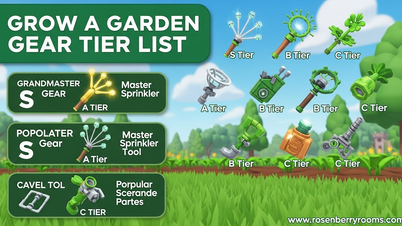 Grow a Garden Gear