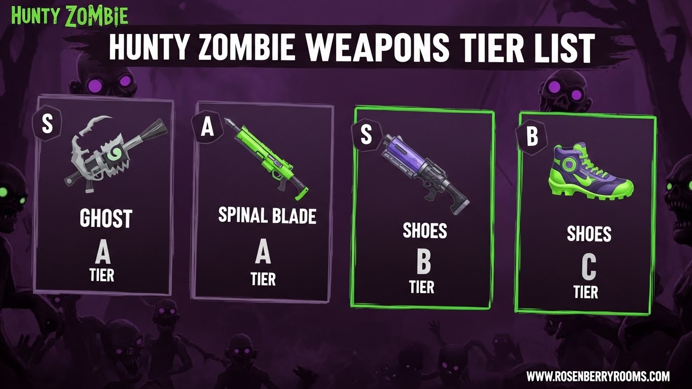 Hunty Zombie Weapons