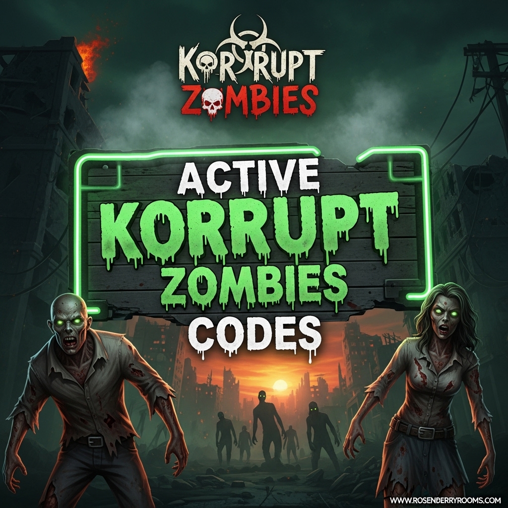Korrupt Zombies Codes