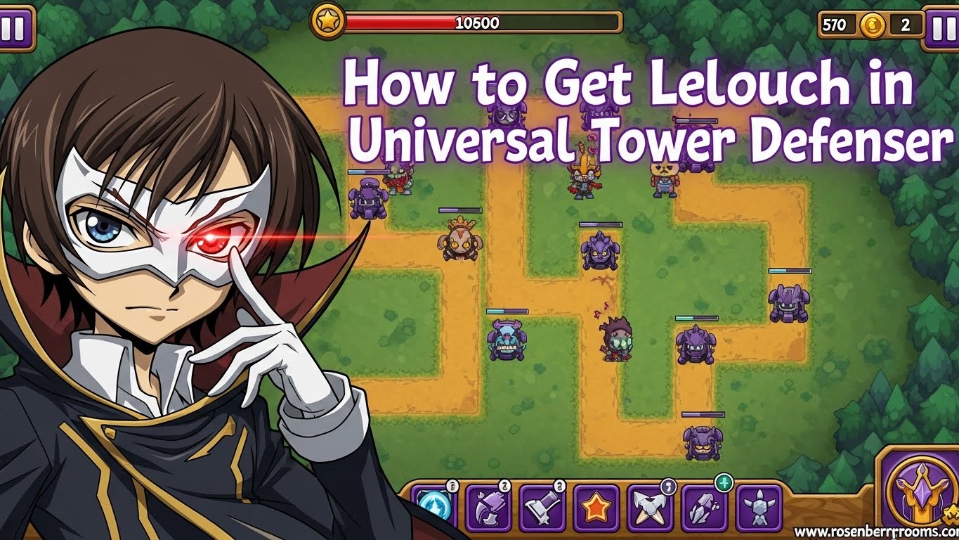Lelouch in Universal Tower Defense