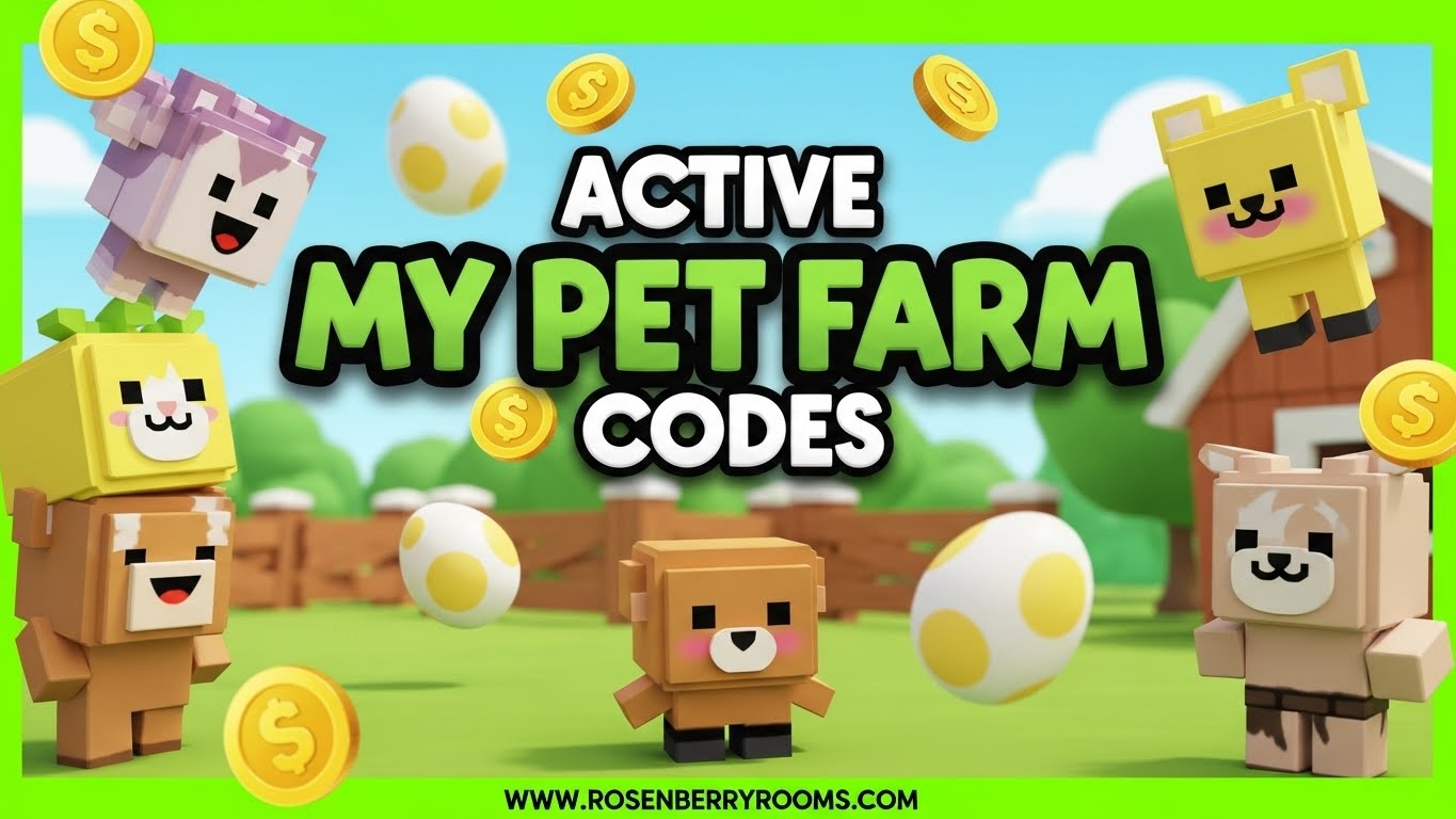 My Pet Farm Codes