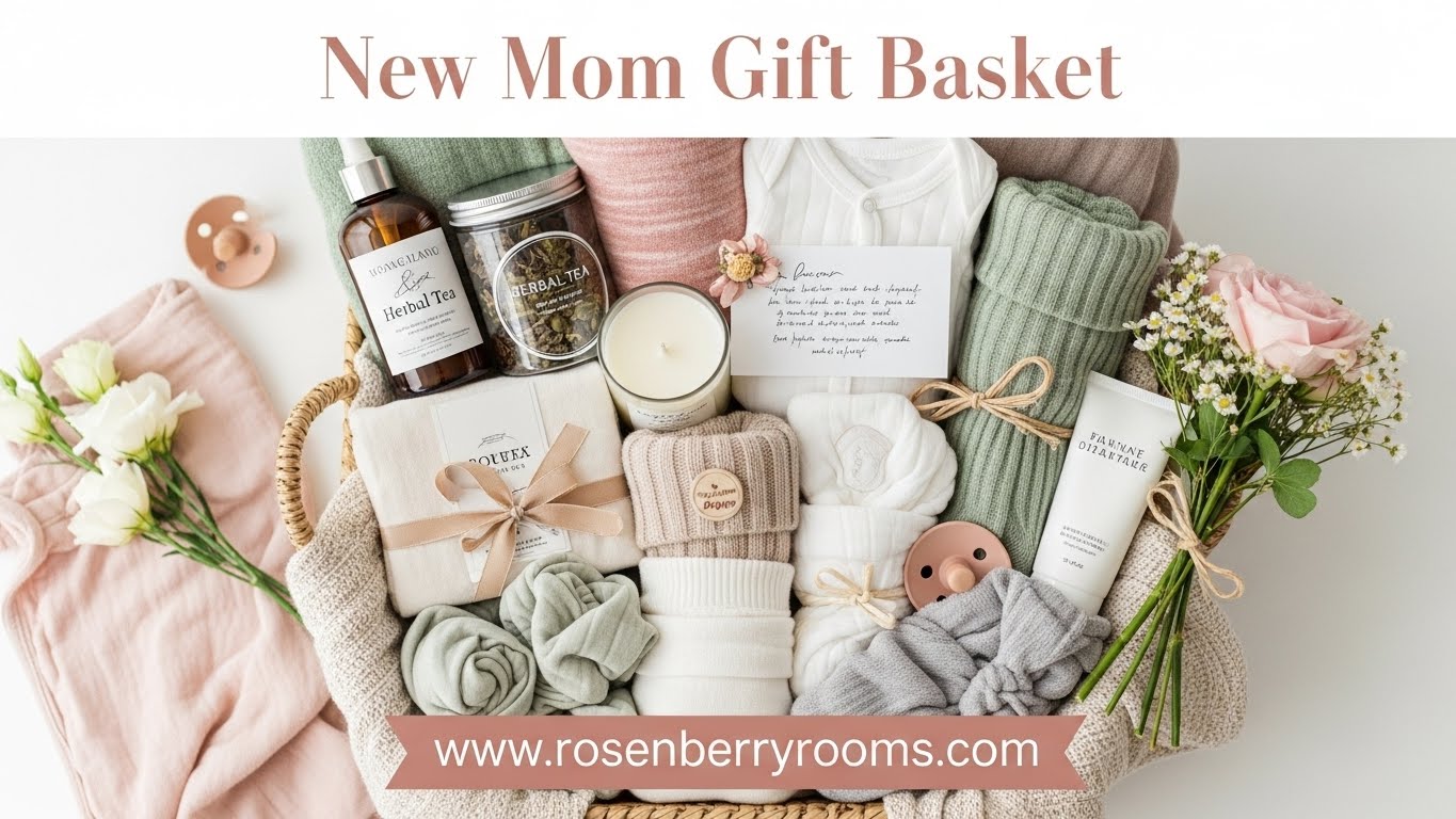 New Mom Gift Basket