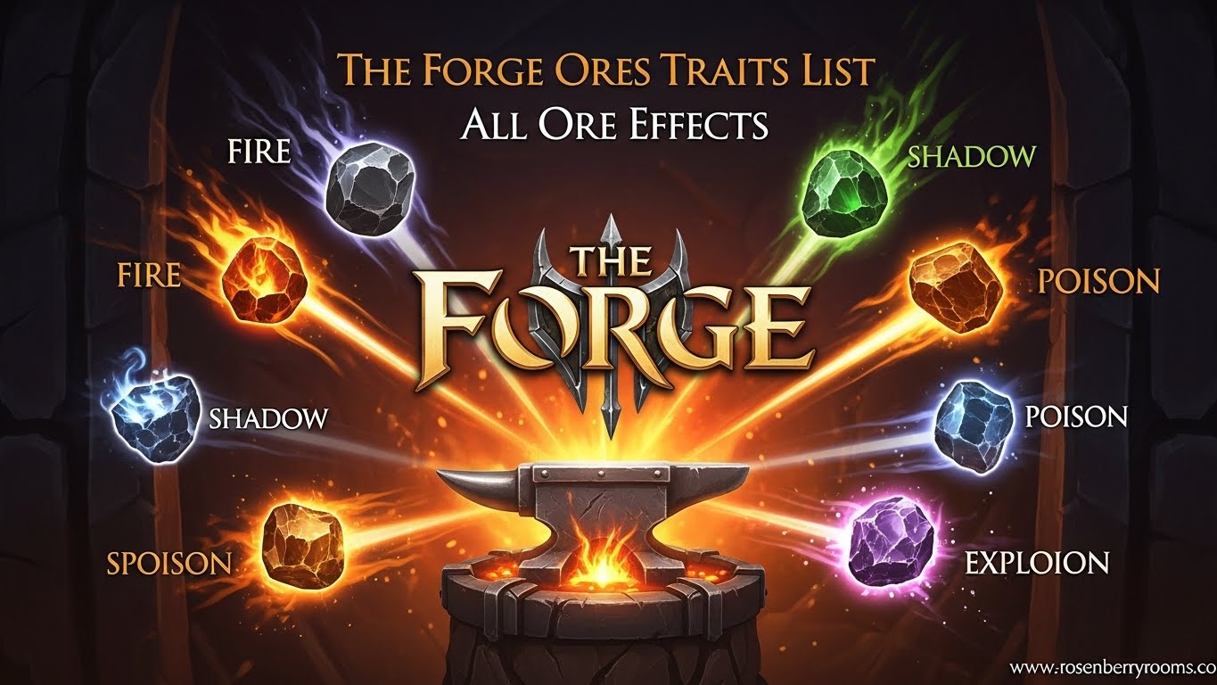 Ore Traits List