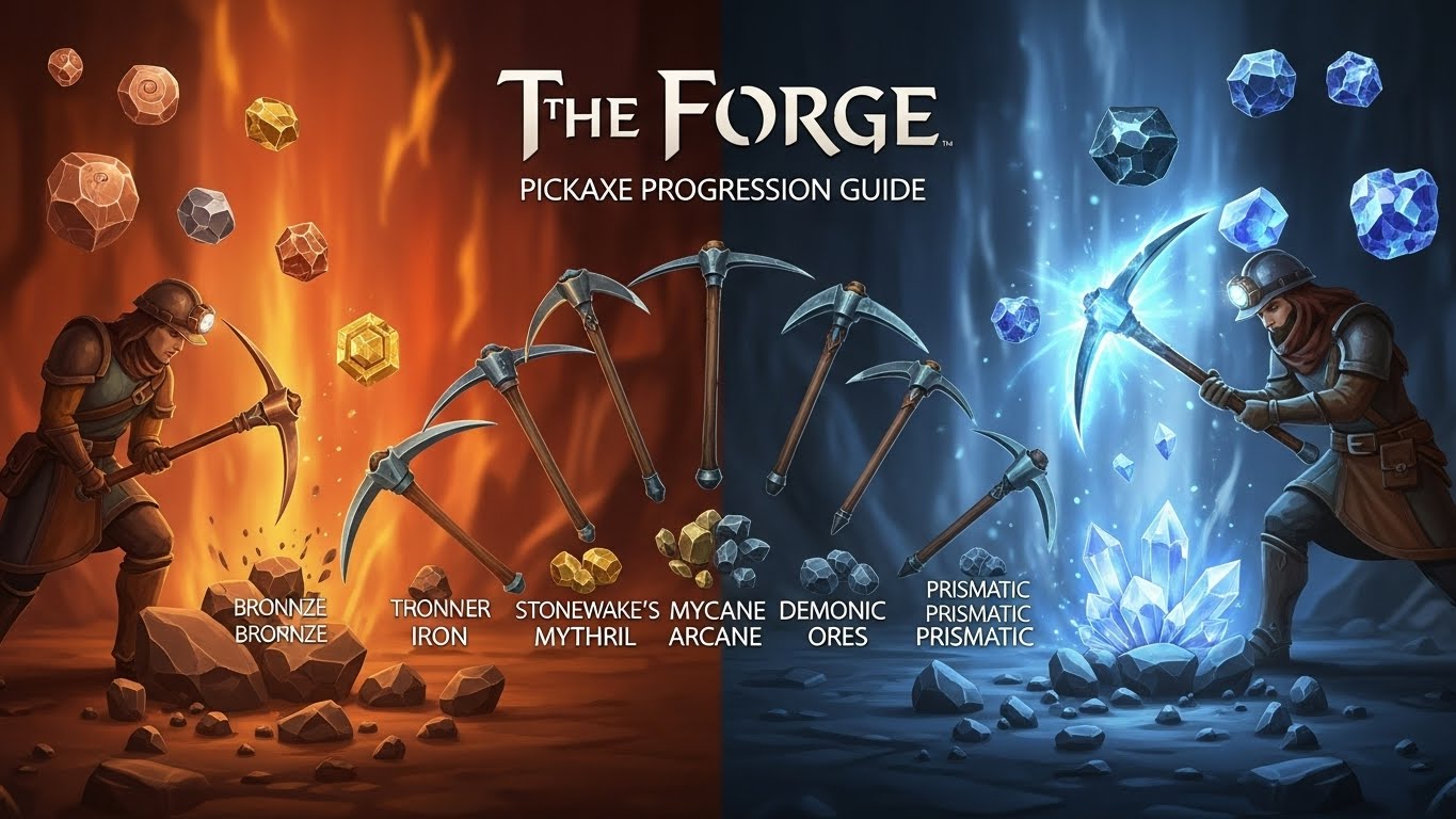 Pickaxe Progression