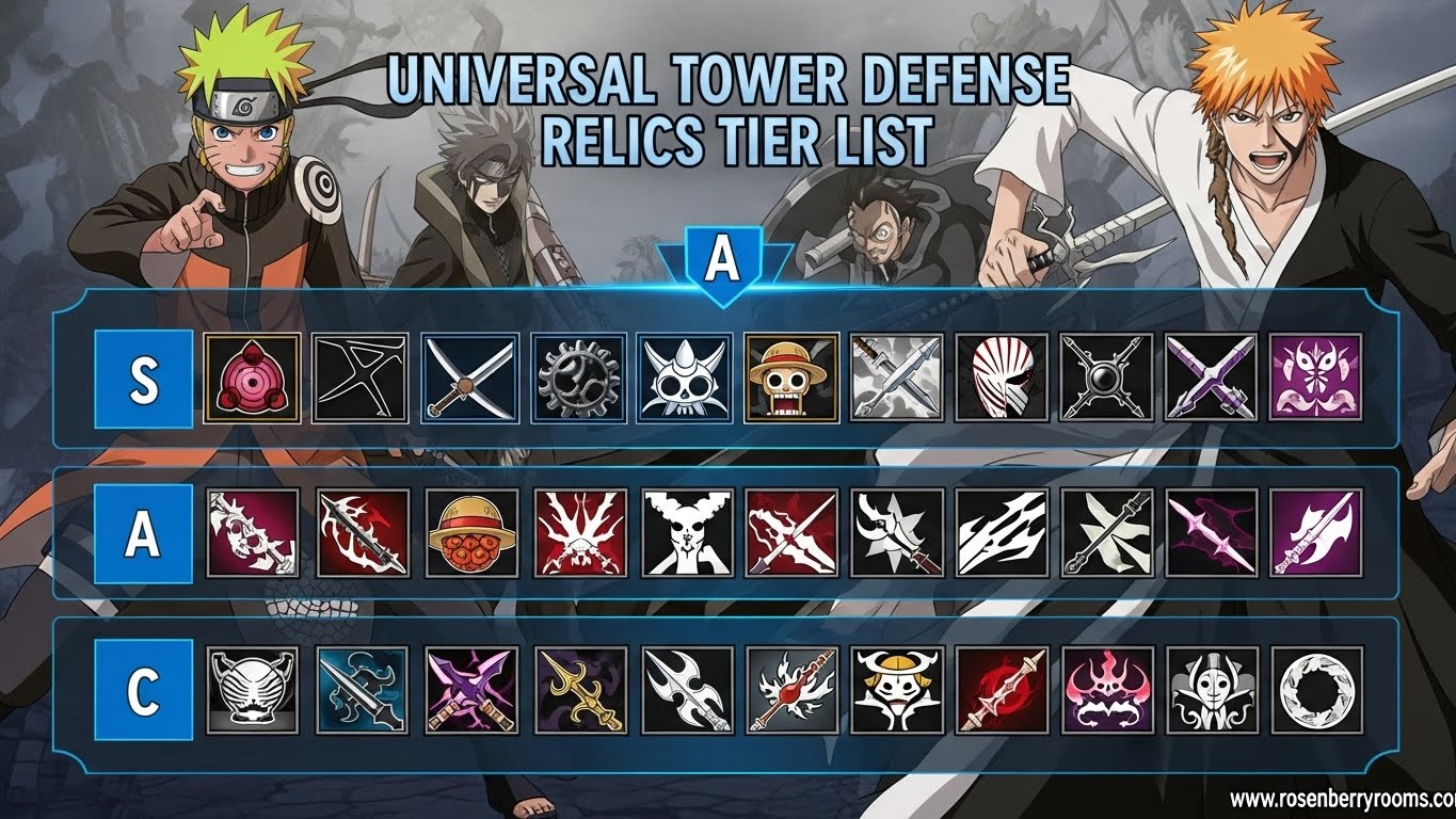 Relics Tier List