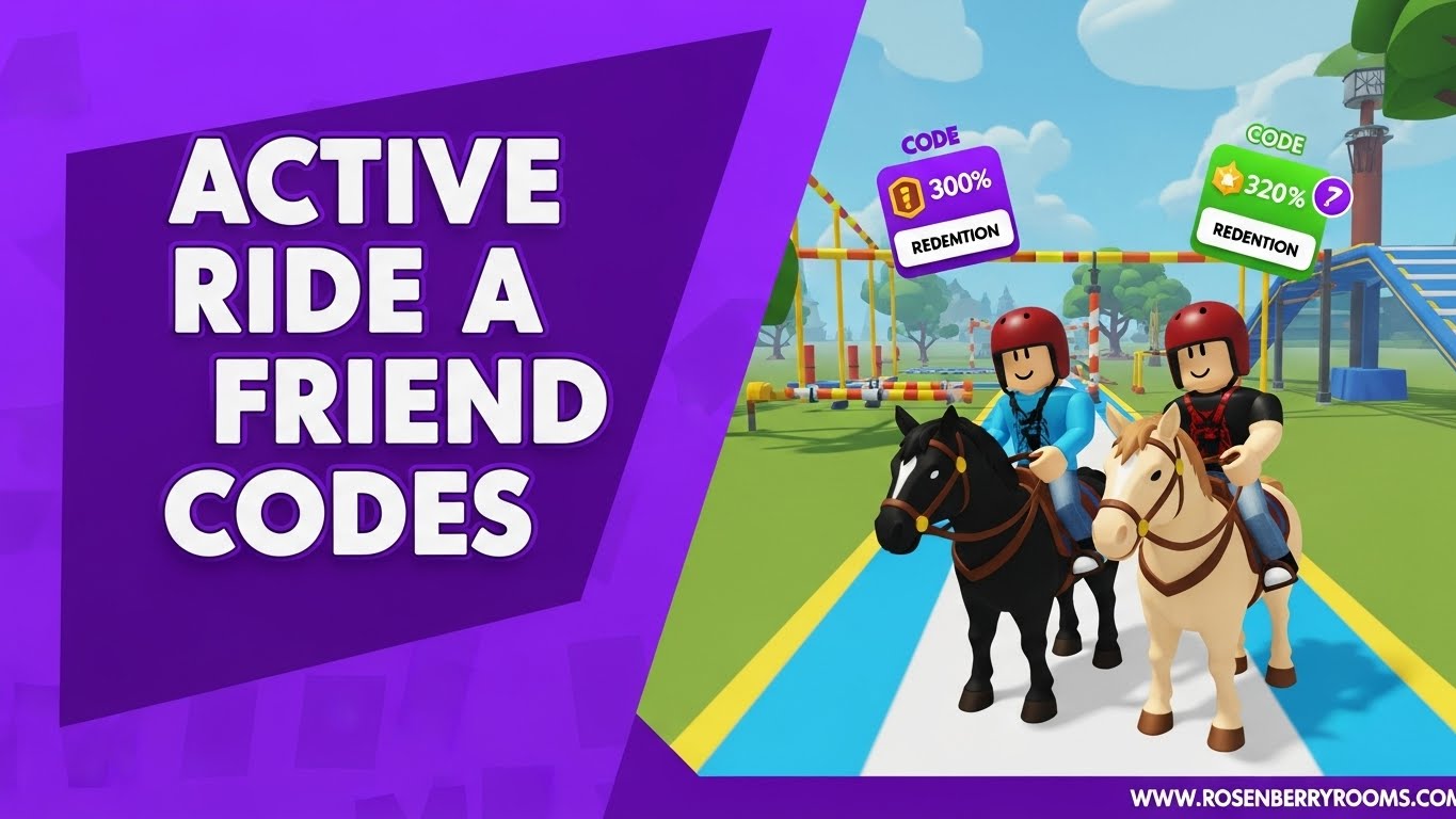 Ride A Friend Codes