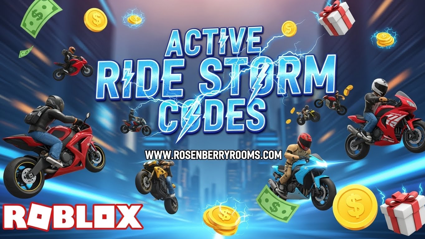 Ride Storm Codes