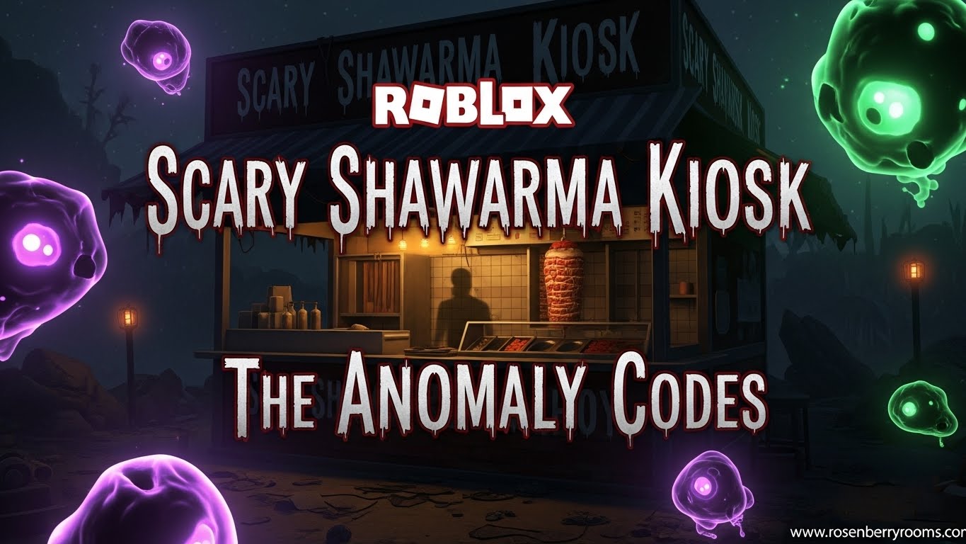 Scary Shawarma Kiosk The ANOMALY Codes