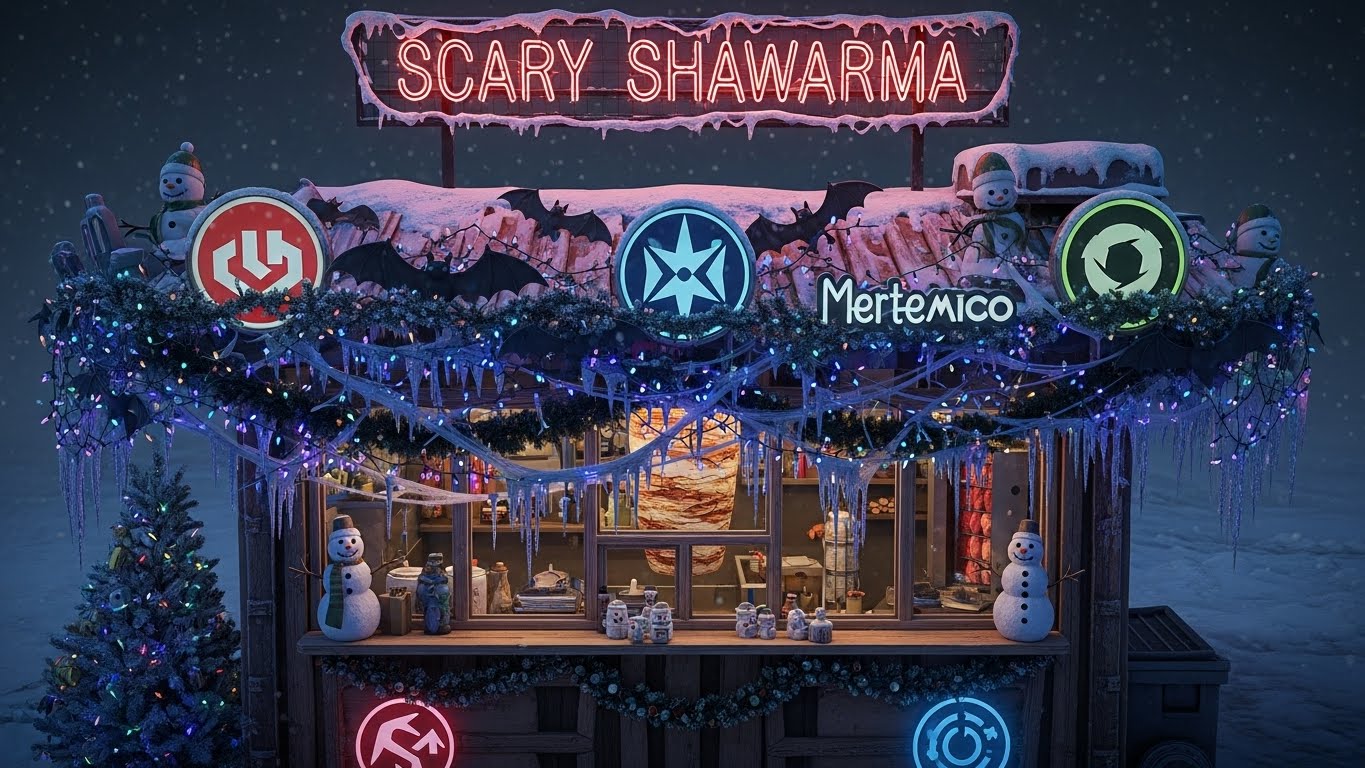 Scary Shawarma Kiosk