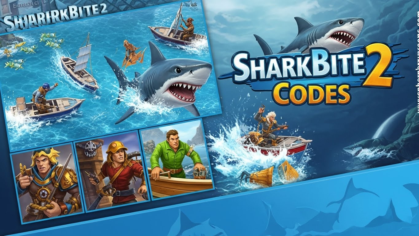 SharkBite 2 Codes