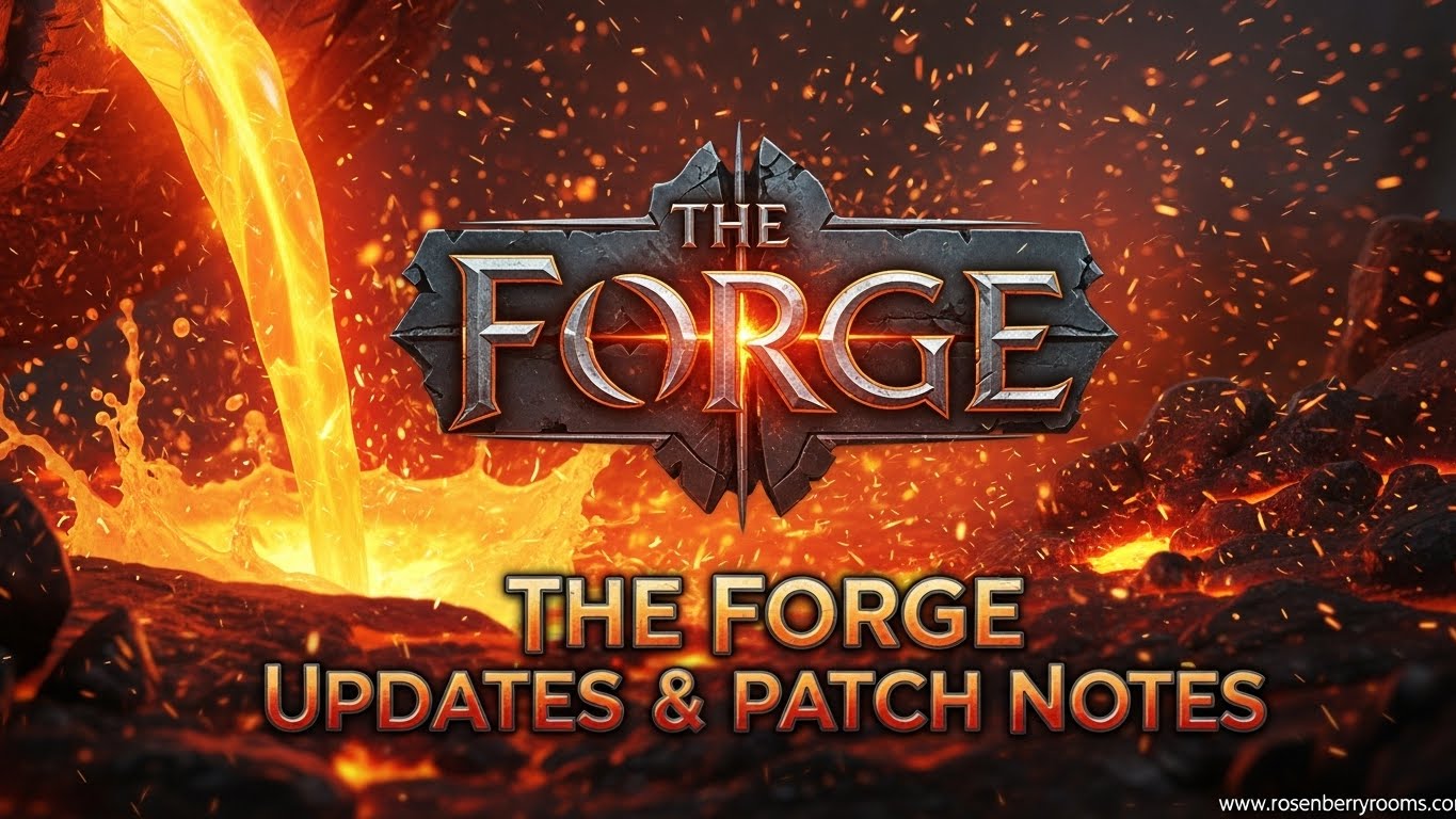 The Forge Updates