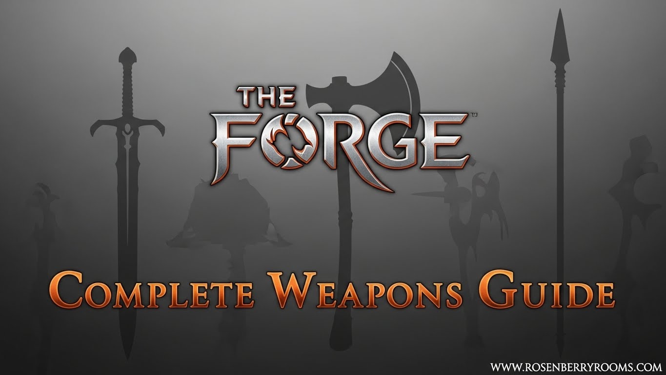 The Forge Weapons