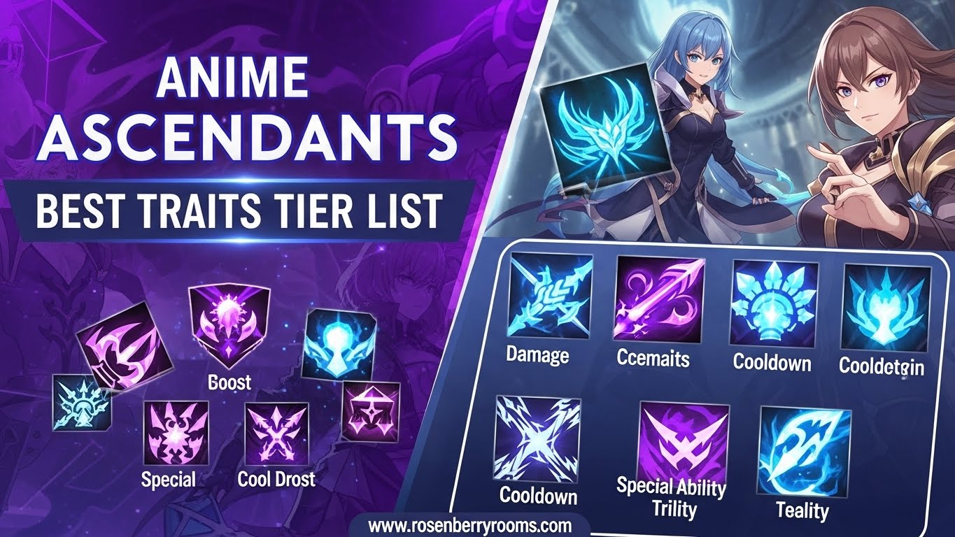 Traits in Anime Ascendants