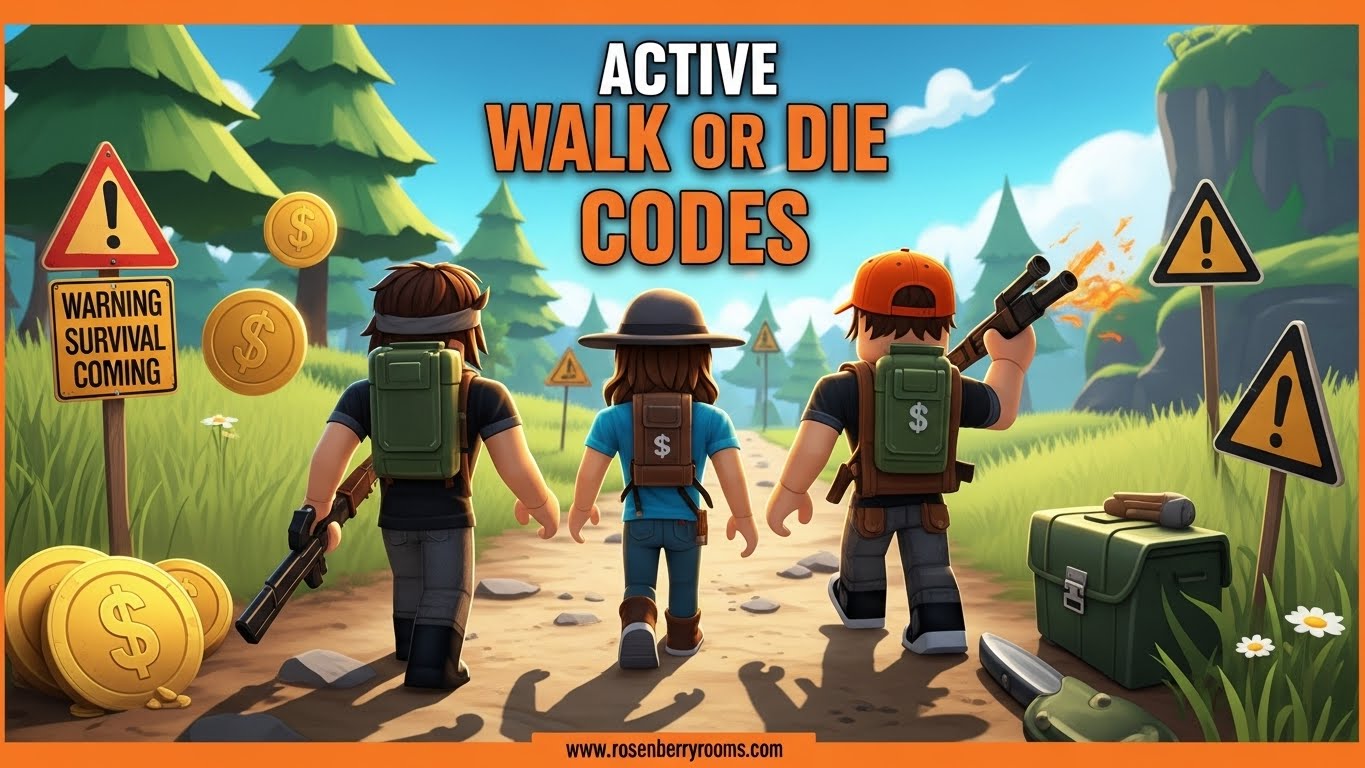 Walk or Die Codes