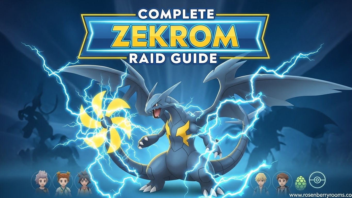 Zekrom Pokemon GO Raid