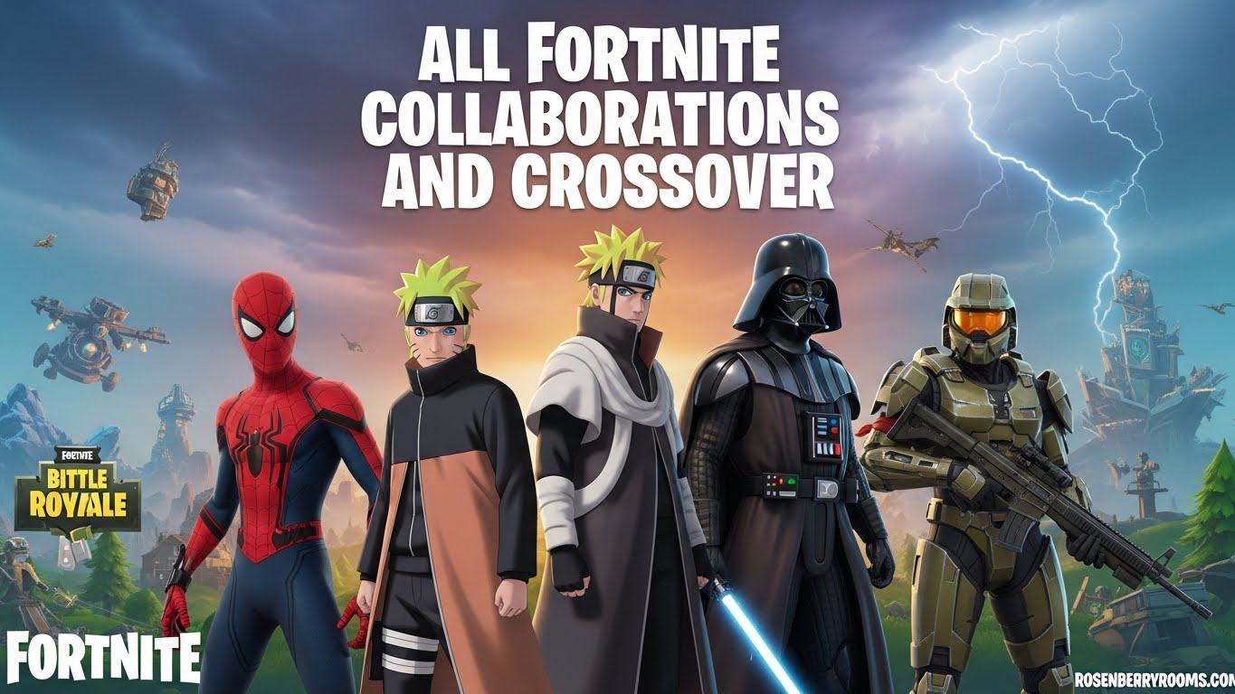 All Fortnite Collaborations and Crossovers
