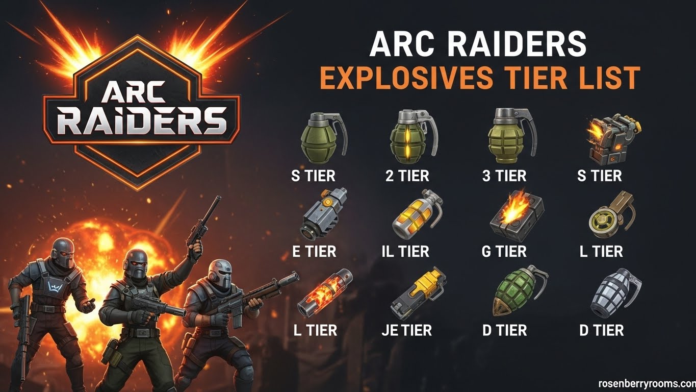 Arc Raiders Explosives Tier List